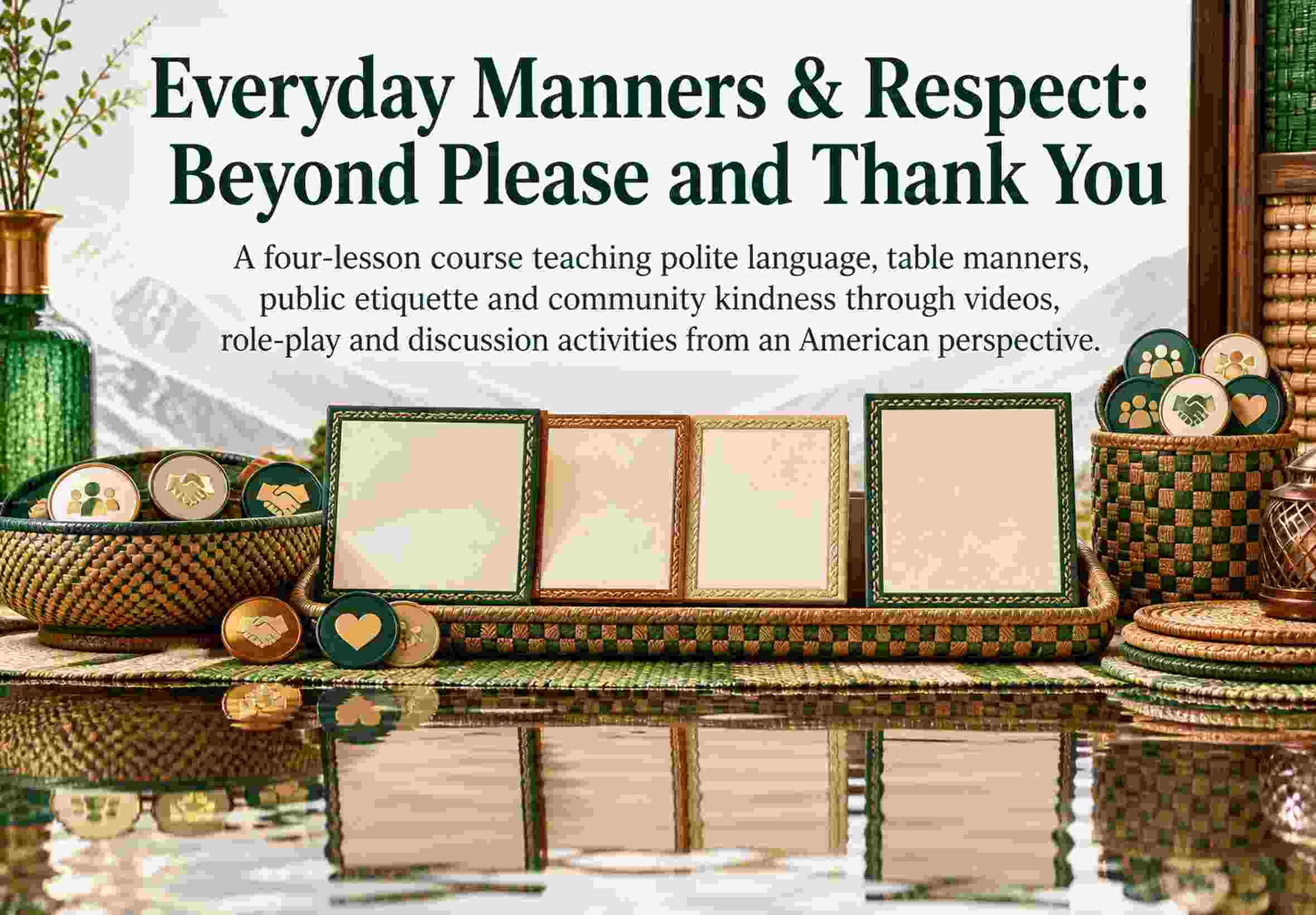 Everyday Manners & Respect: Beyond Please and Thank You