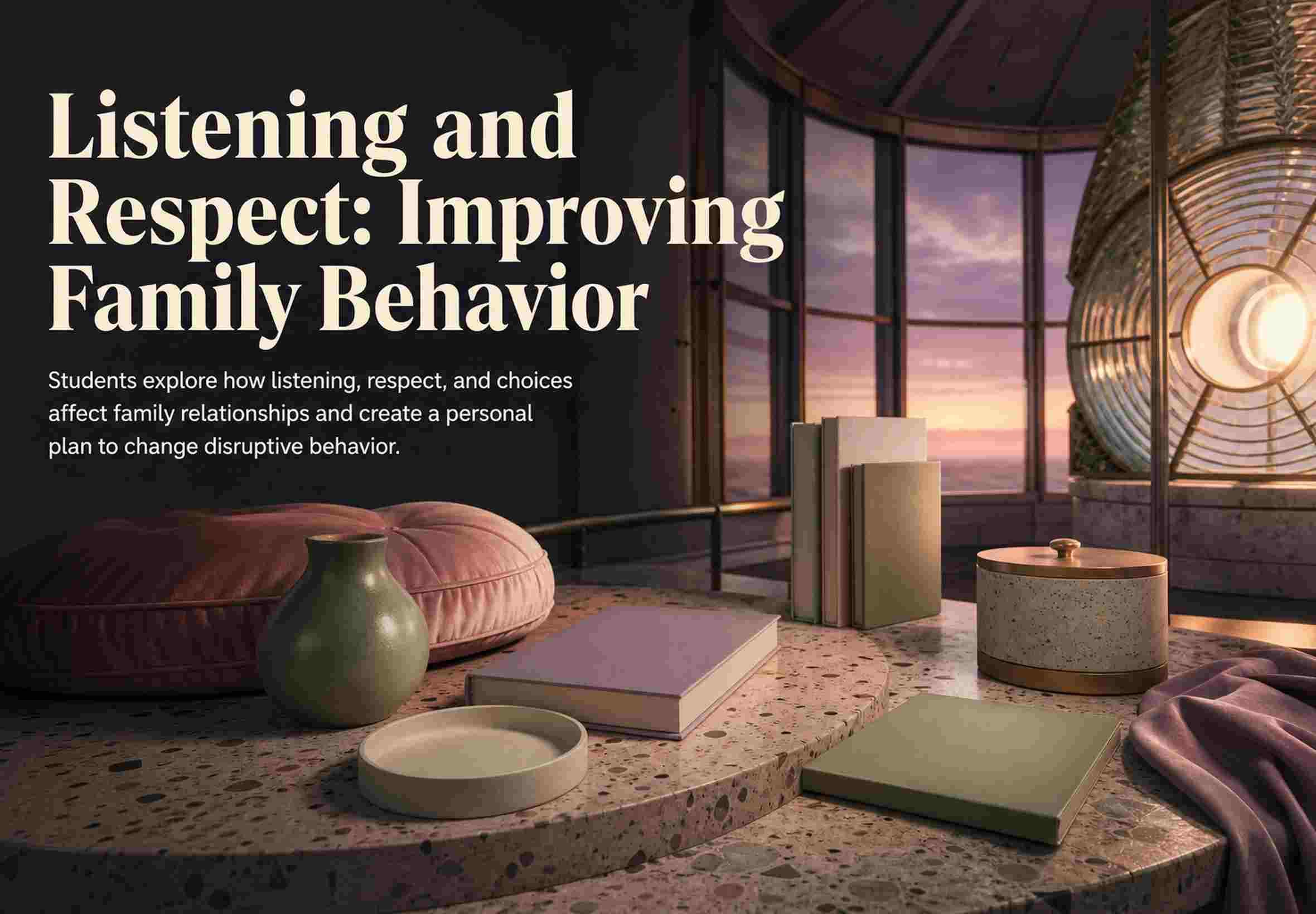 Listening and Respect: Improving Family Behavior