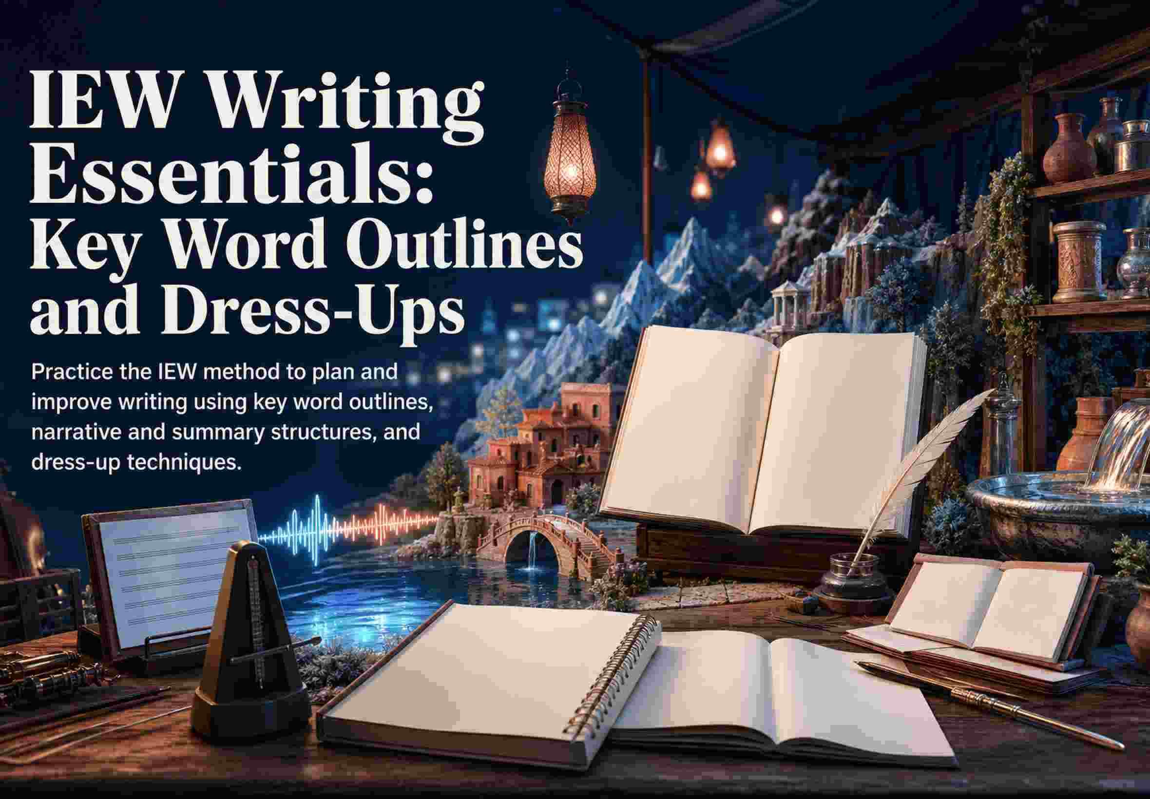 IEW Writing Essentials: Key Word Outlines and Dress-Ups