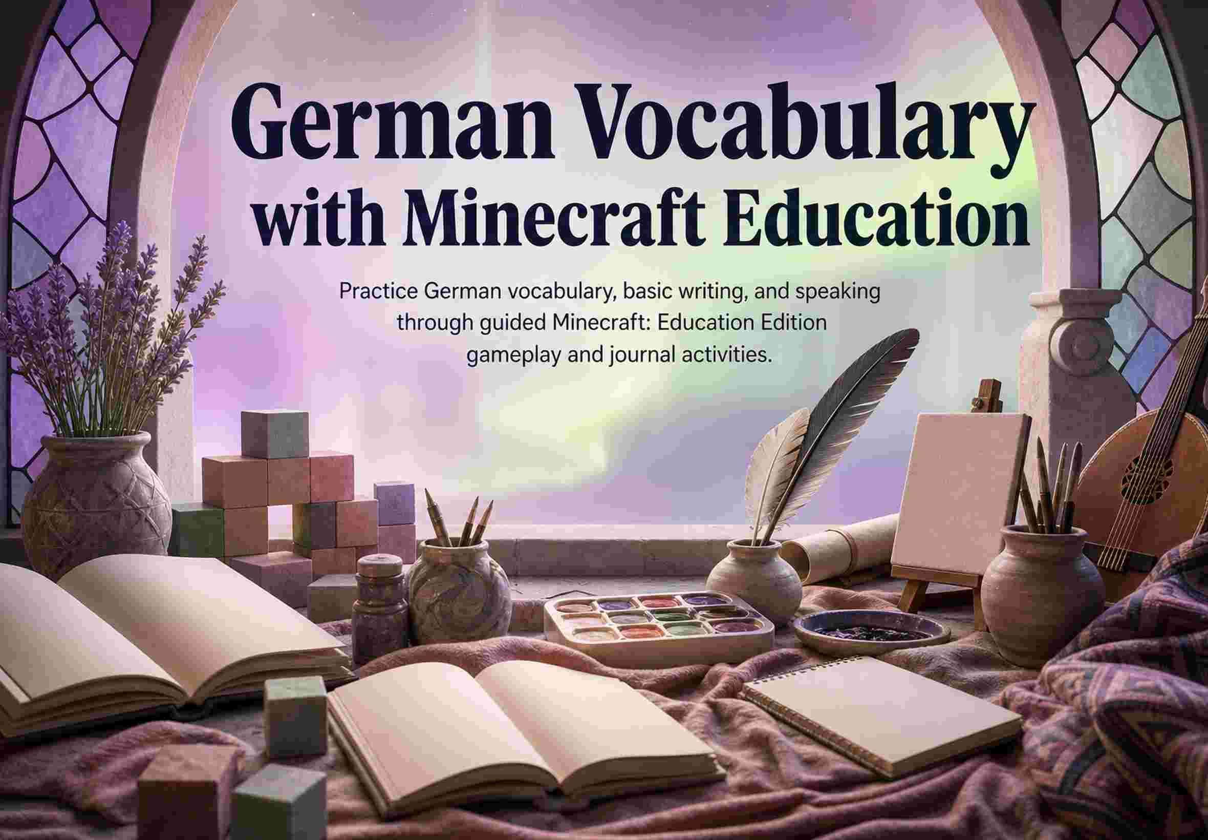 German Vocabulary with Minecraft Education