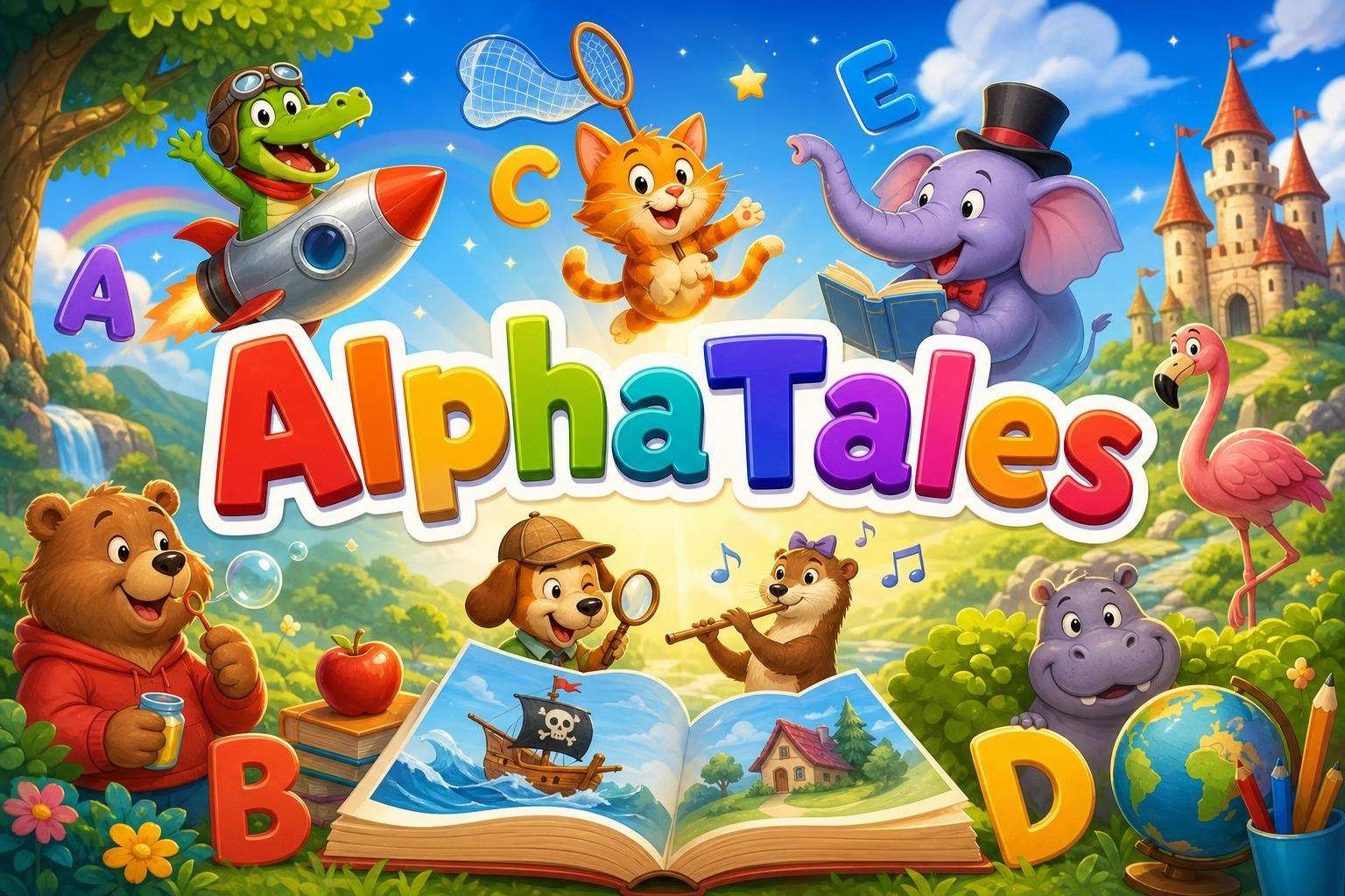 ABC Phonics with AlphaTales
