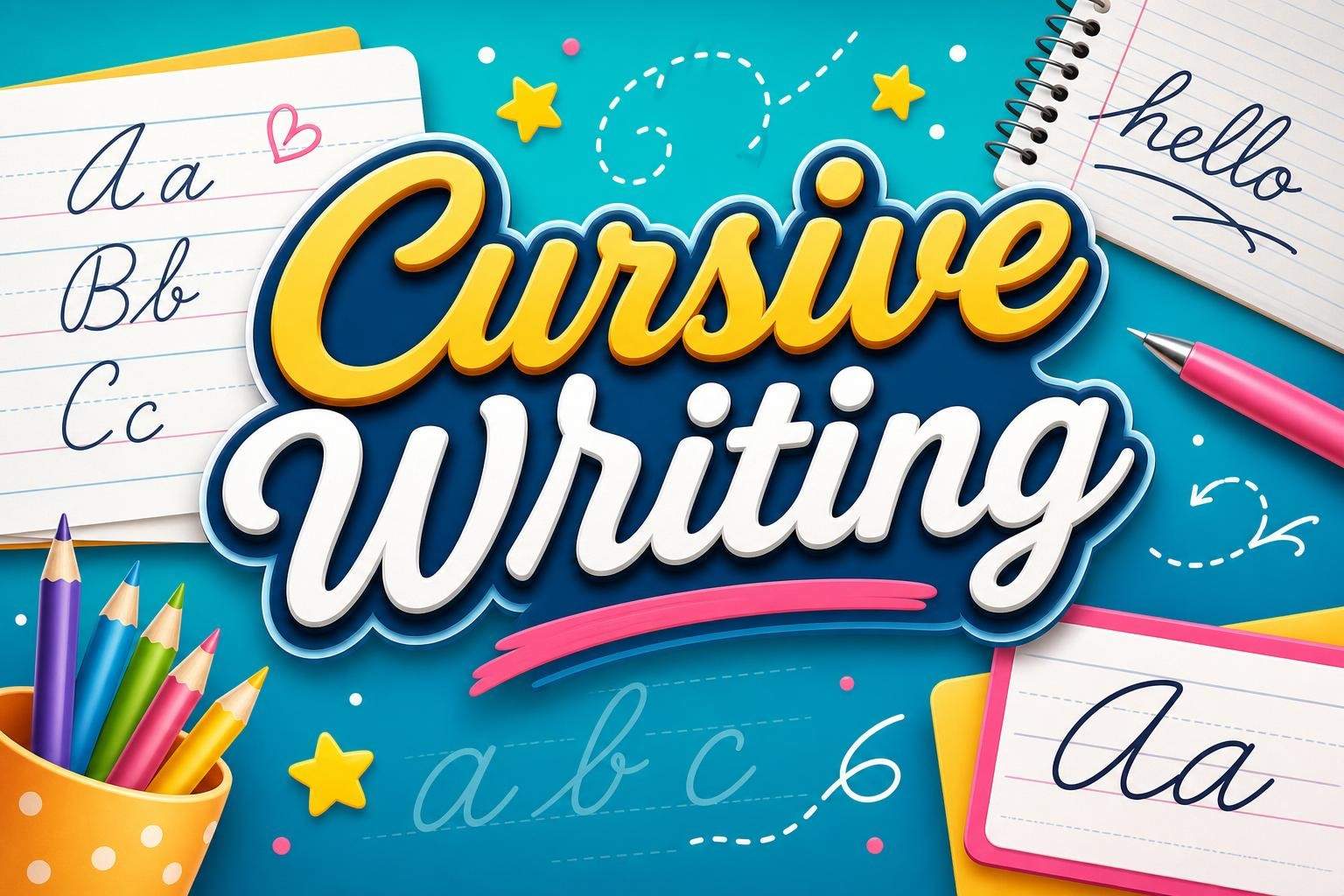 Cursive Writing Level 1: Lowercase Letter Formation