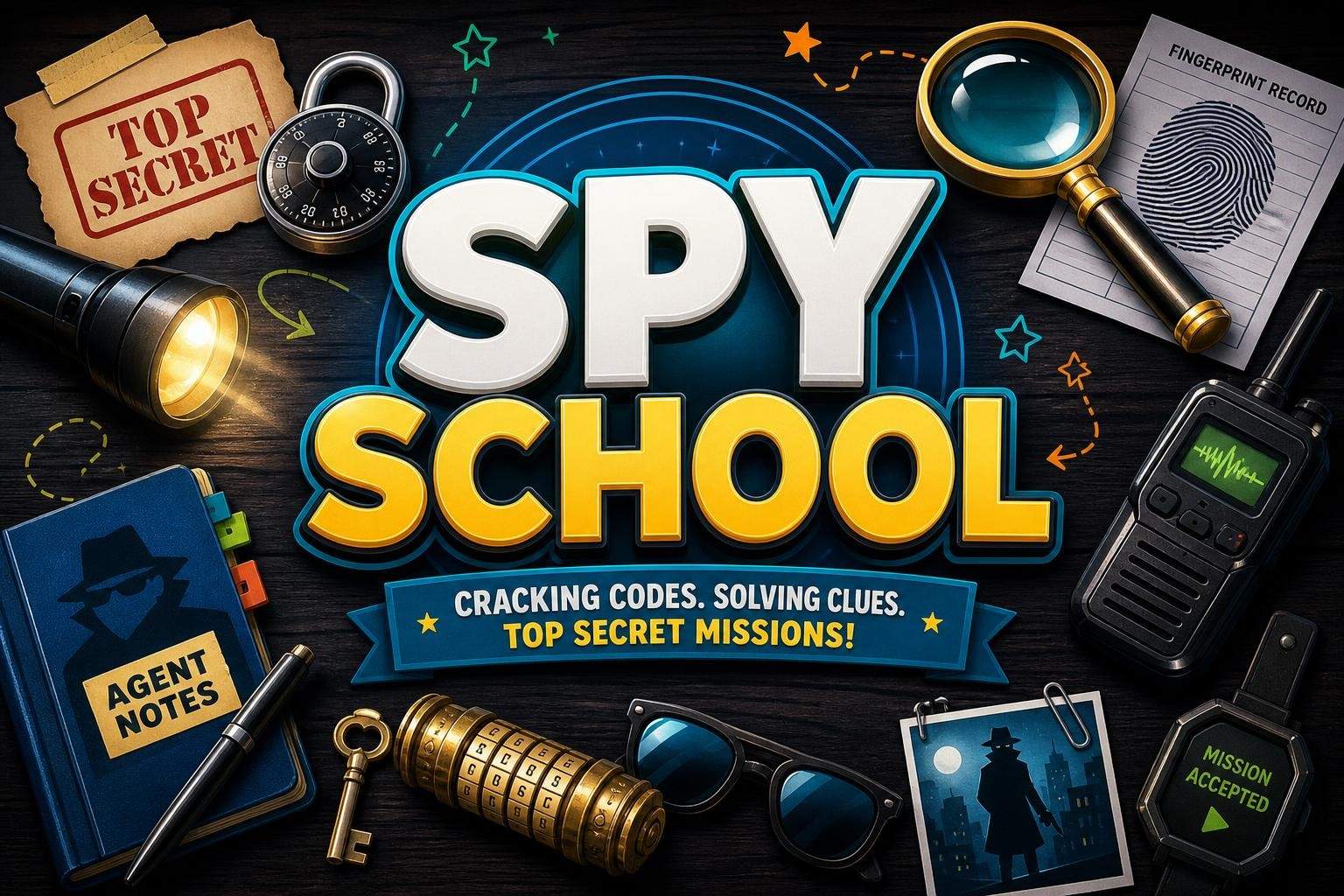 Spy Skills: Codes, Surveillance, and Secret Missions