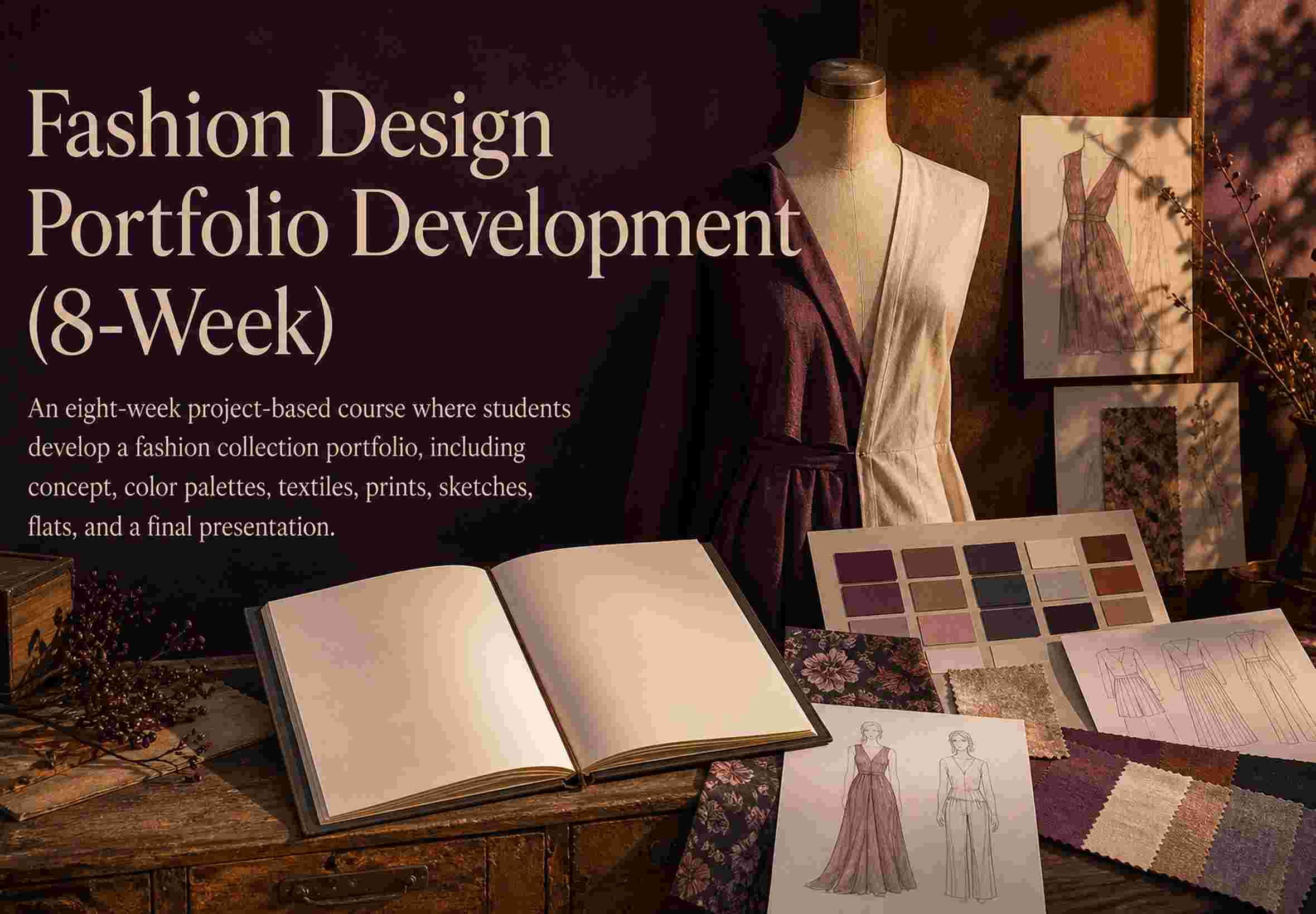Fashion Design Portfolio Development (8-Week)