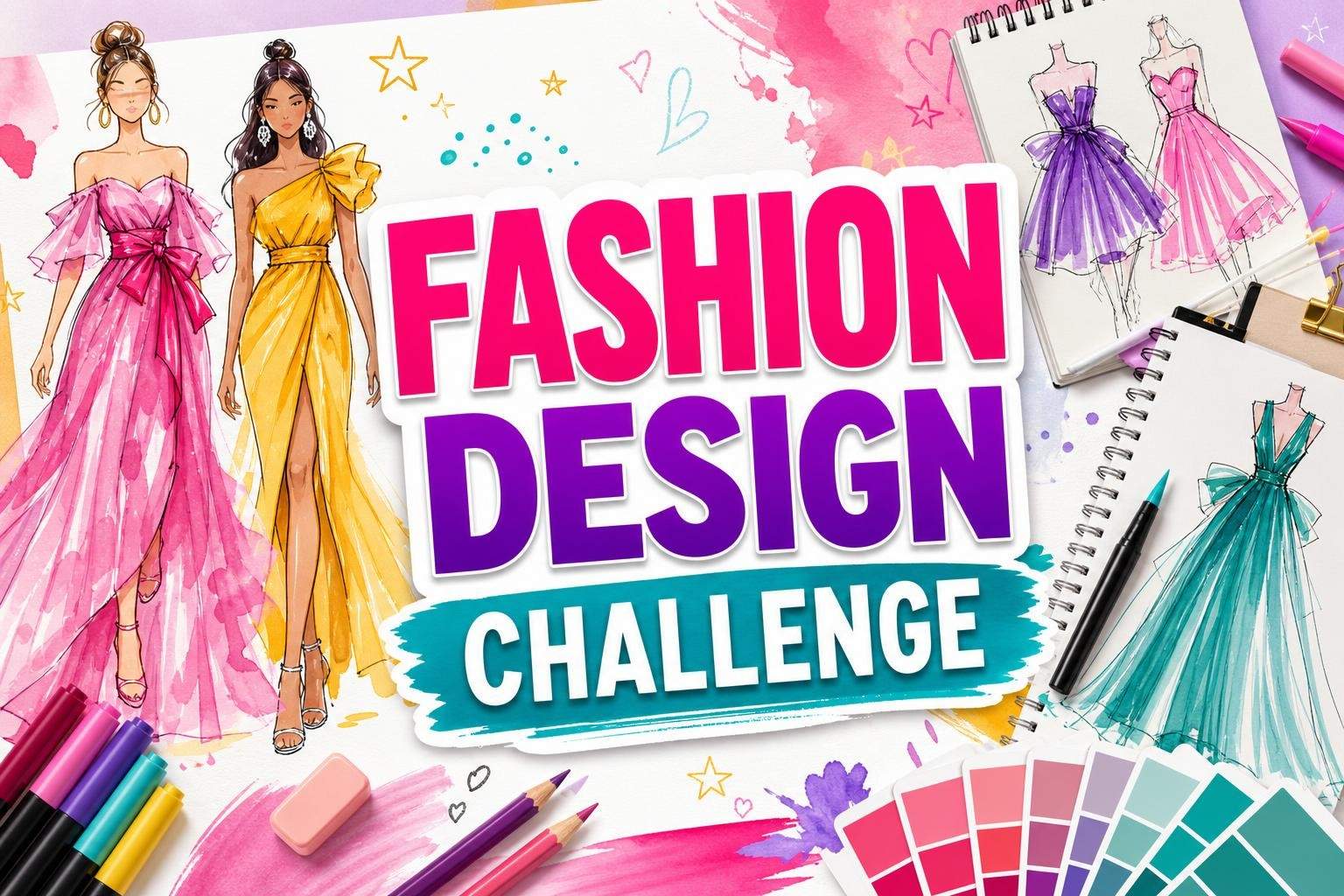Creative Fashion Design Challenge Camp (5-Day)