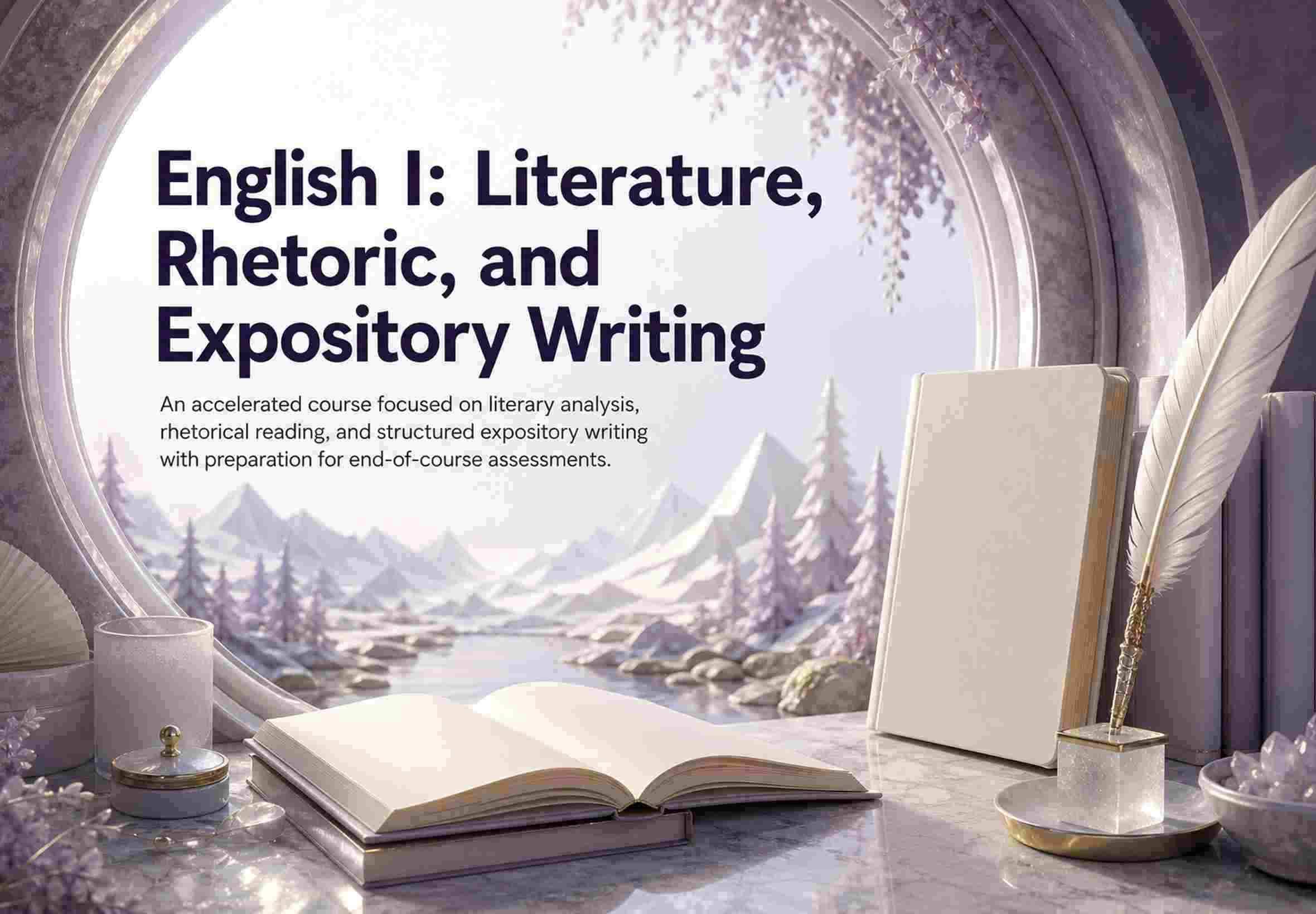 English I: Literature, Rhetoric, and Expository Writing