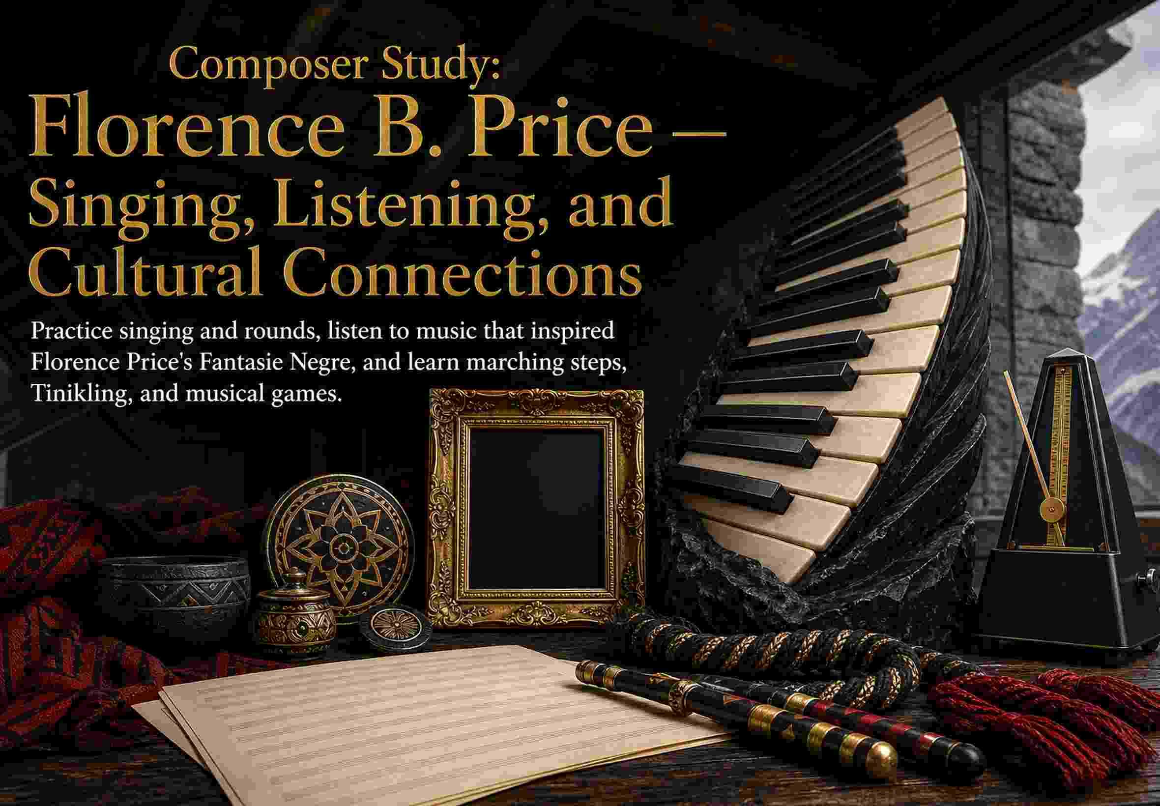 Composer Study: Florence B. Price — Singing, Listening, and Cultural Connections