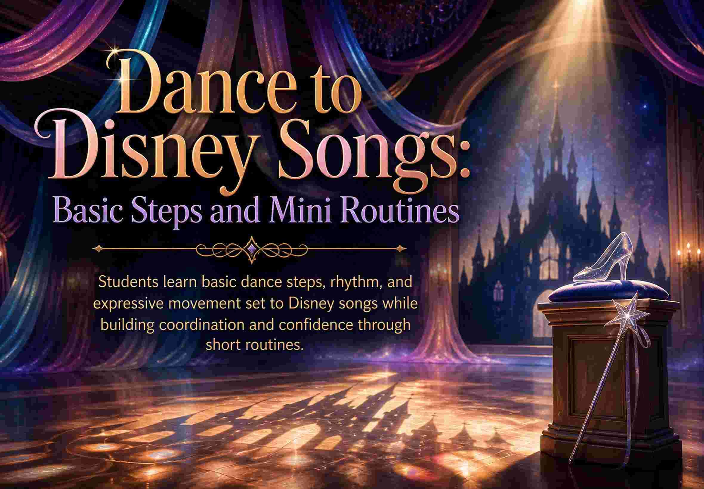 Dance to Disney Songs: Basic Steps and Mini Routines