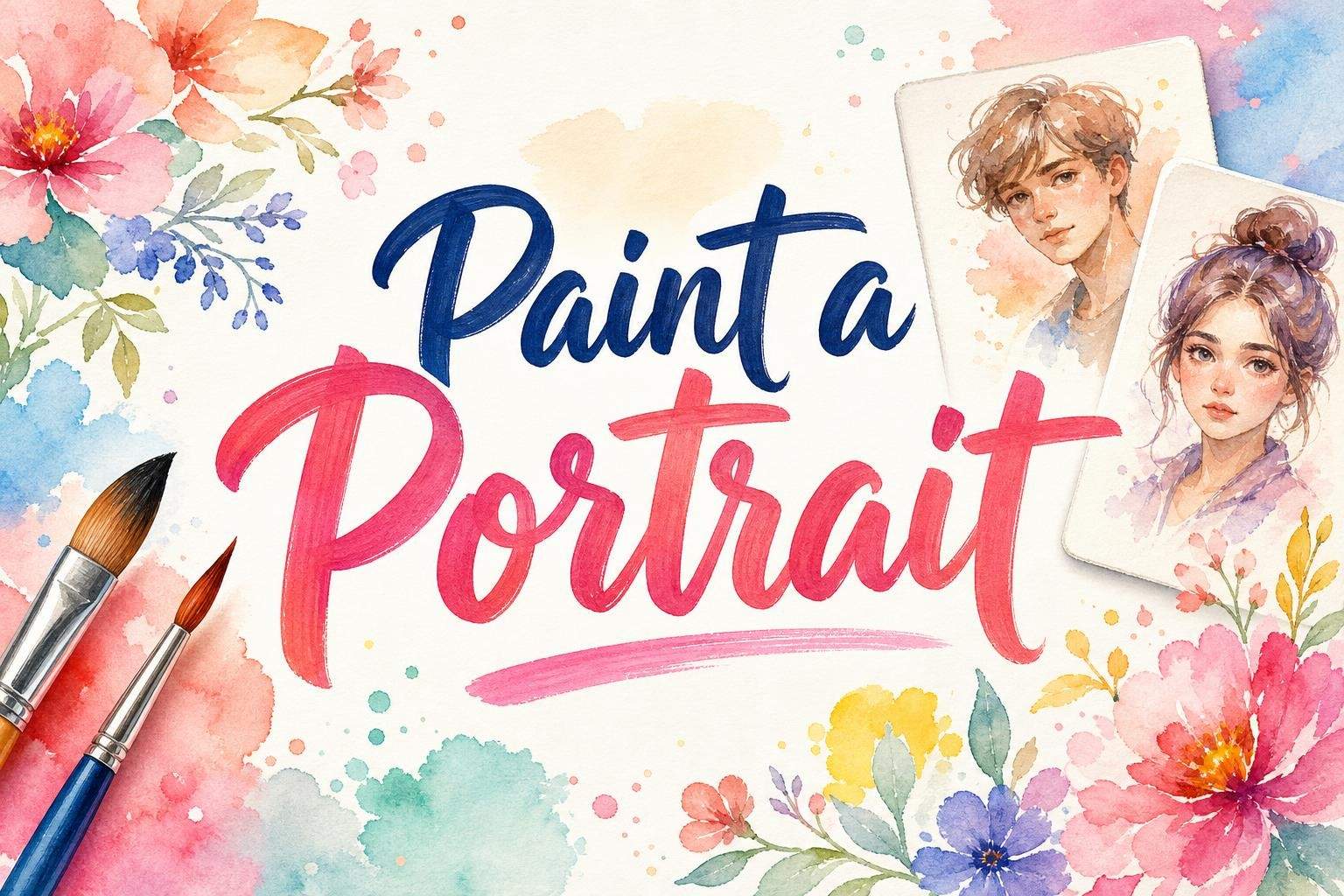 Portrait Painting in Oils