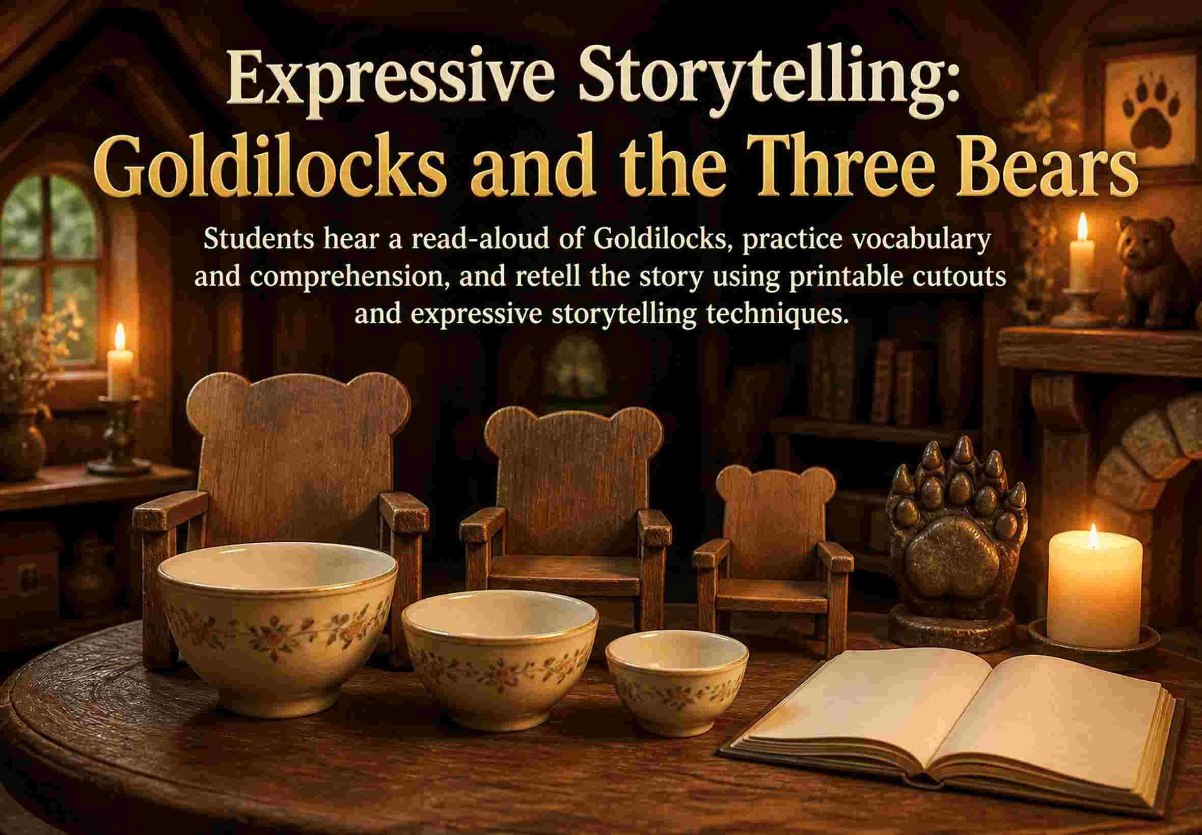 Expressive Storytelling: Goldilocks and the Three Bears