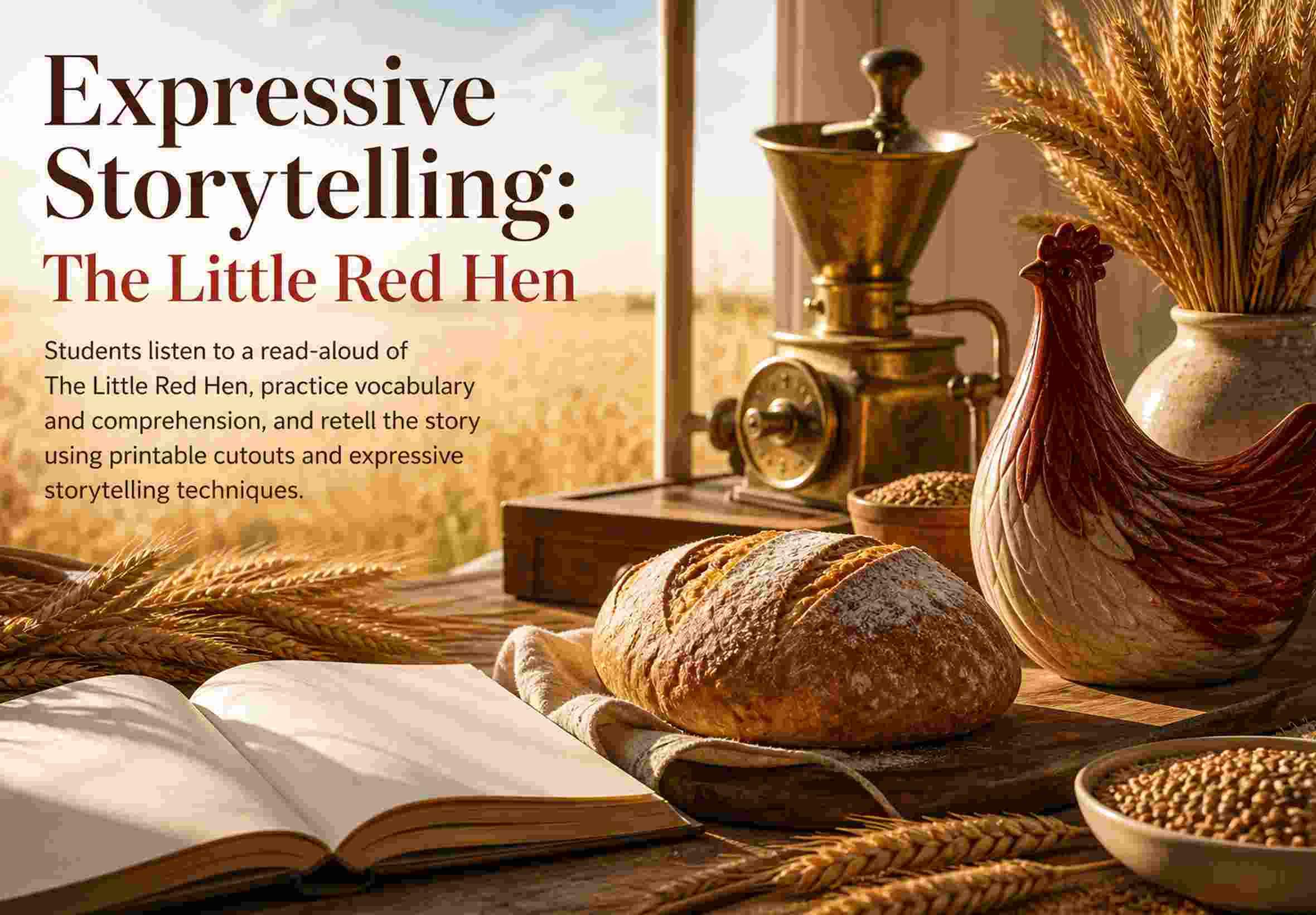 Expressive Storytelling: The Little Red Hen