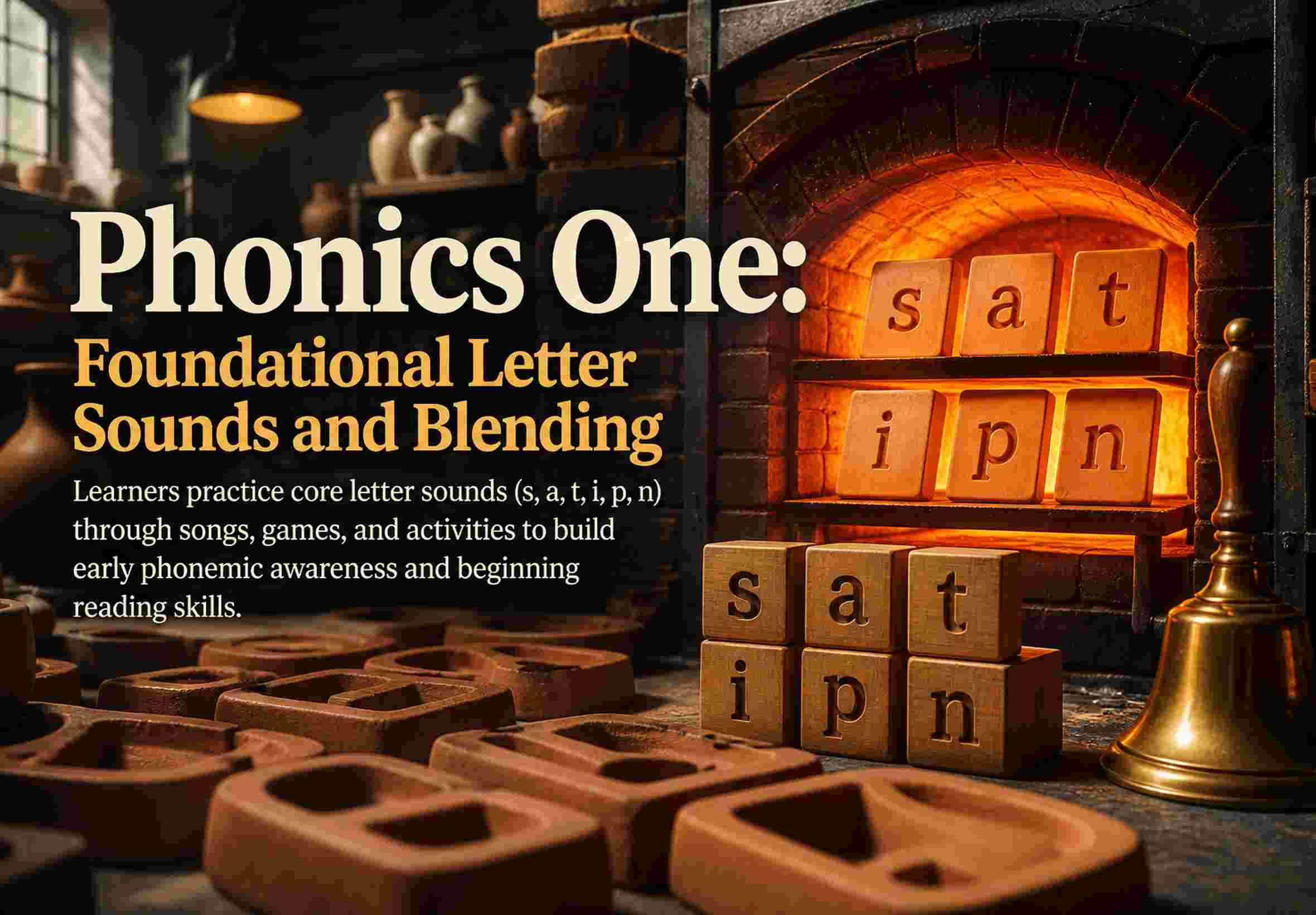 Phonics One: Foundational Letter Sounds and Blending