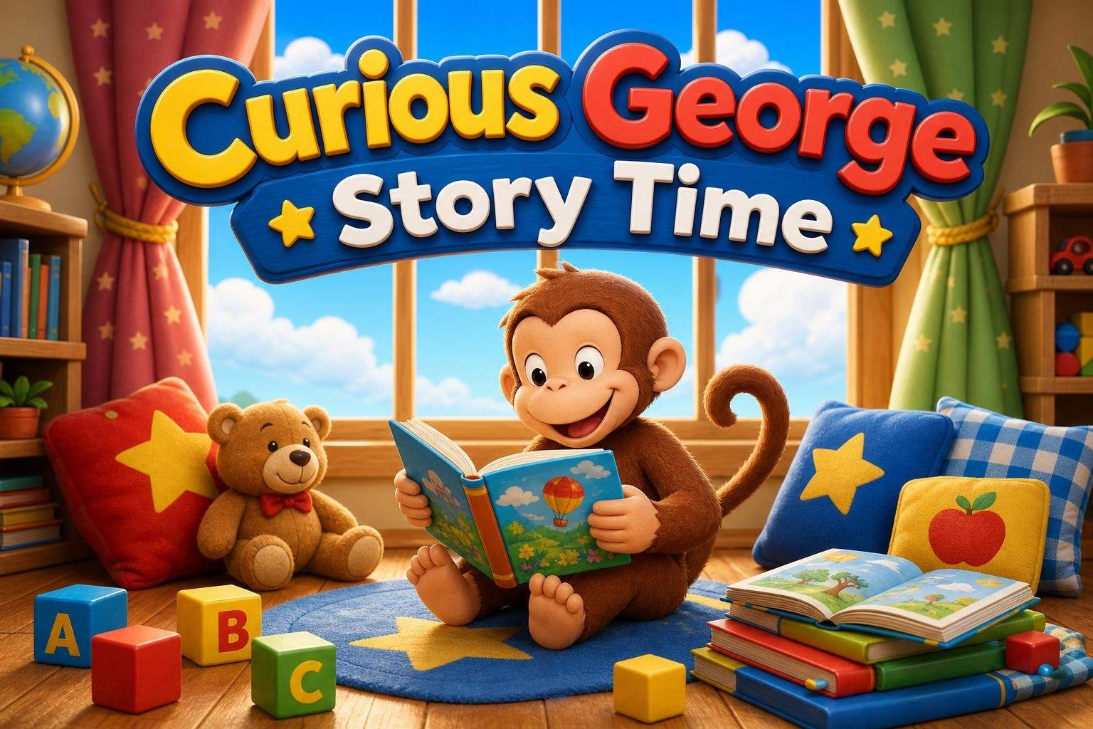 Curious George Story Time: Read-Aloud and Comprehension