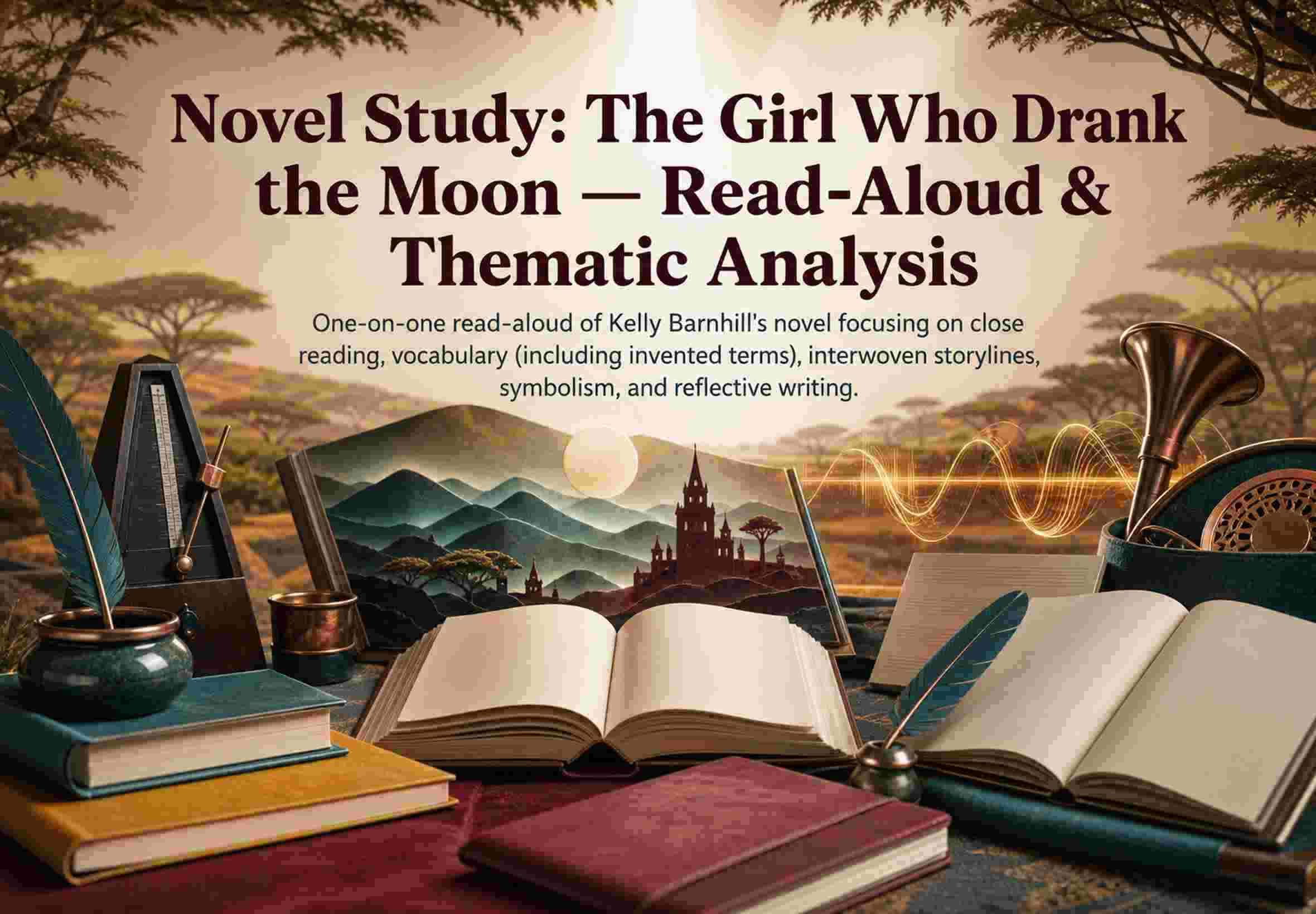 Novel Study: The Girl Who Drank the Moon — Read-Aloud & Thematic Analysis