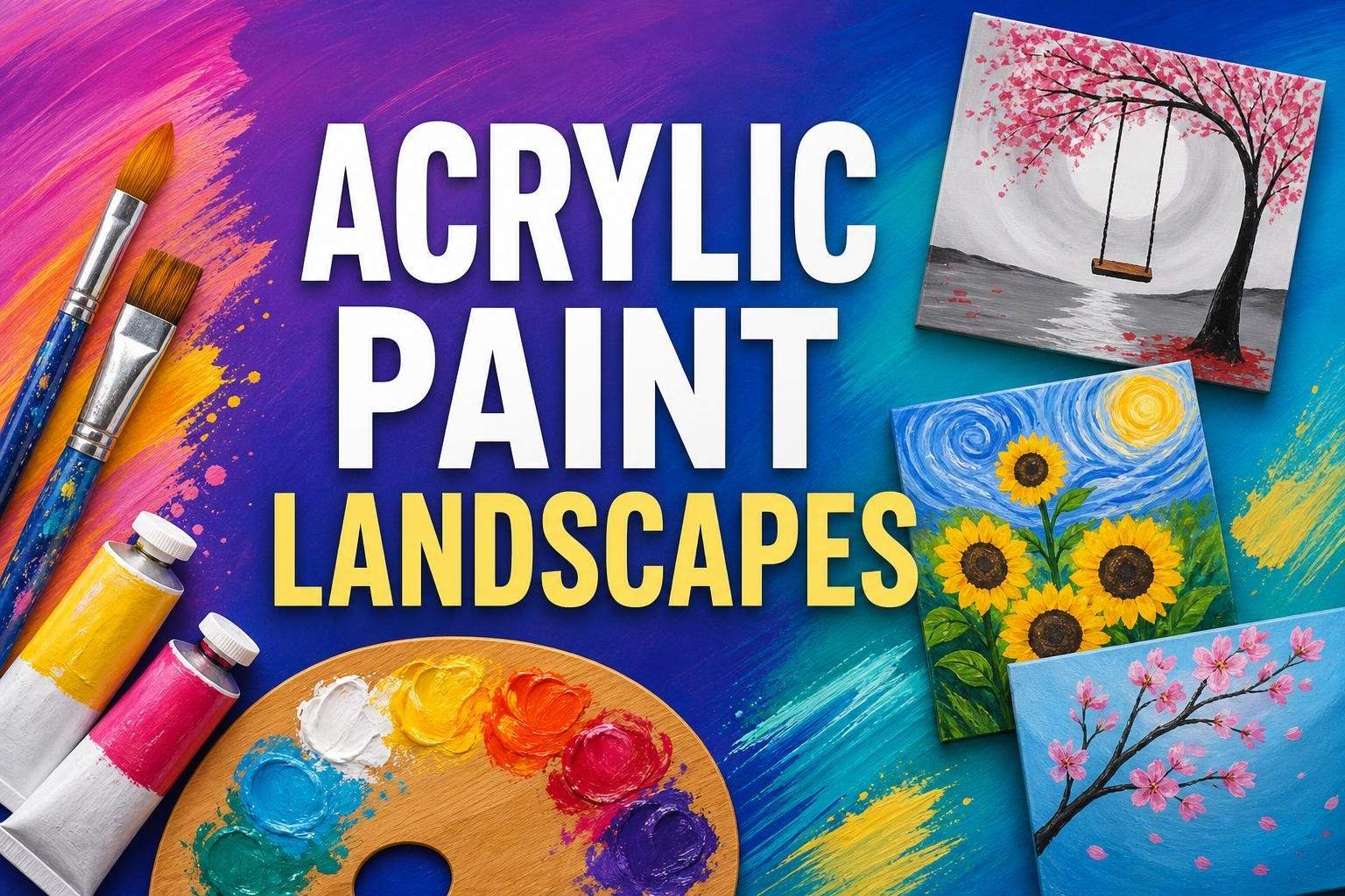 Acrylic Landscape Painting Basics