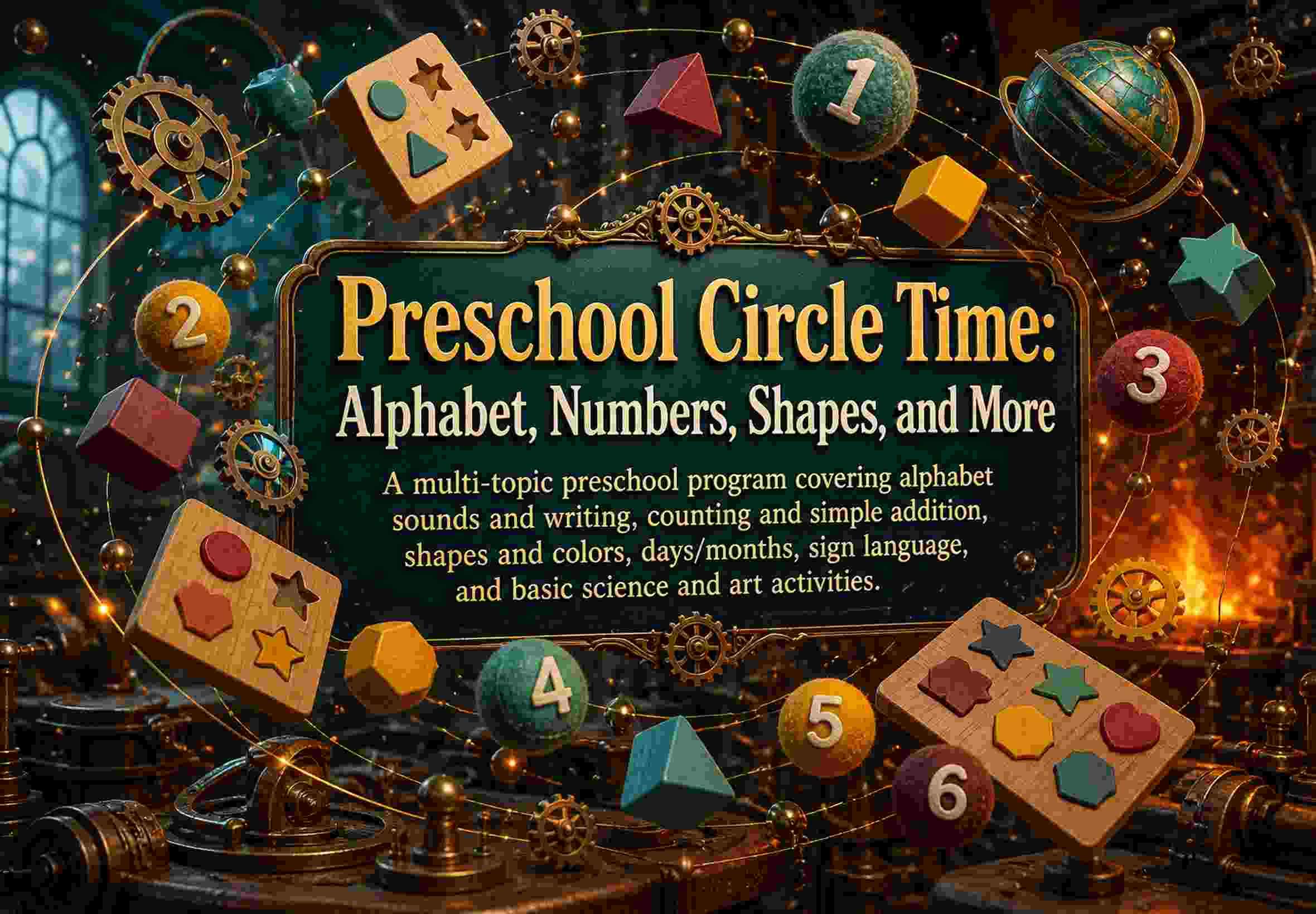 Preschool Circle Time: Alphabet, Numbers, Shapes, and More