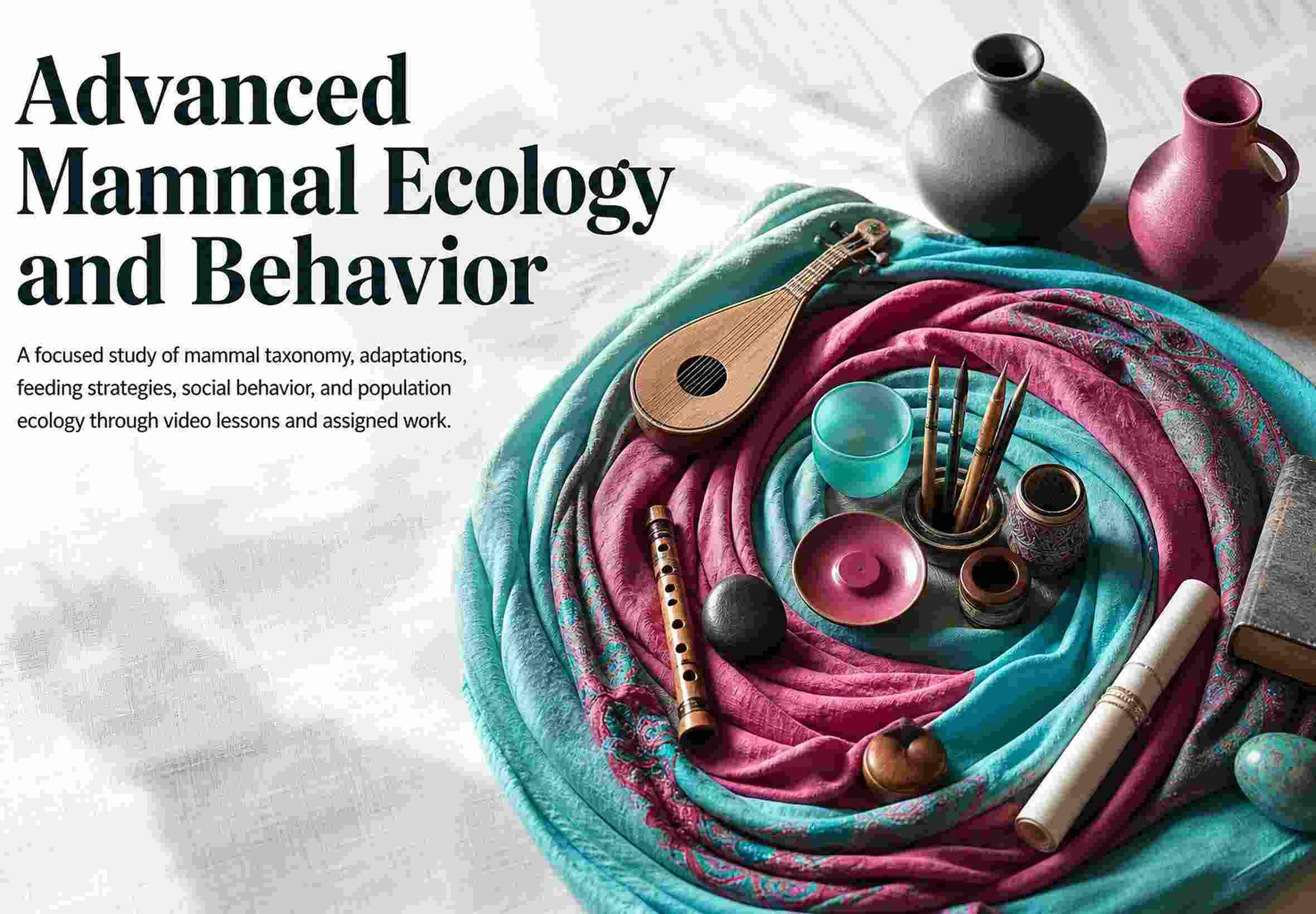 Advanced Mammal Ecology and Behavior
