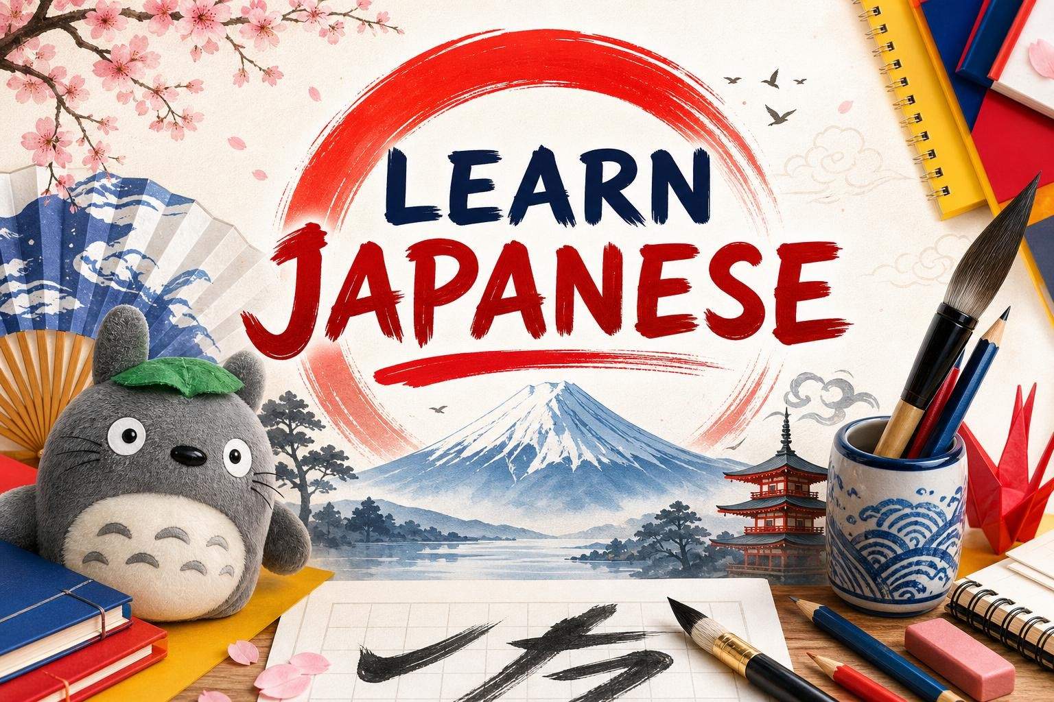 Japanese Kanji Writing, Painting and Calligraphy (Radicals and Art) B