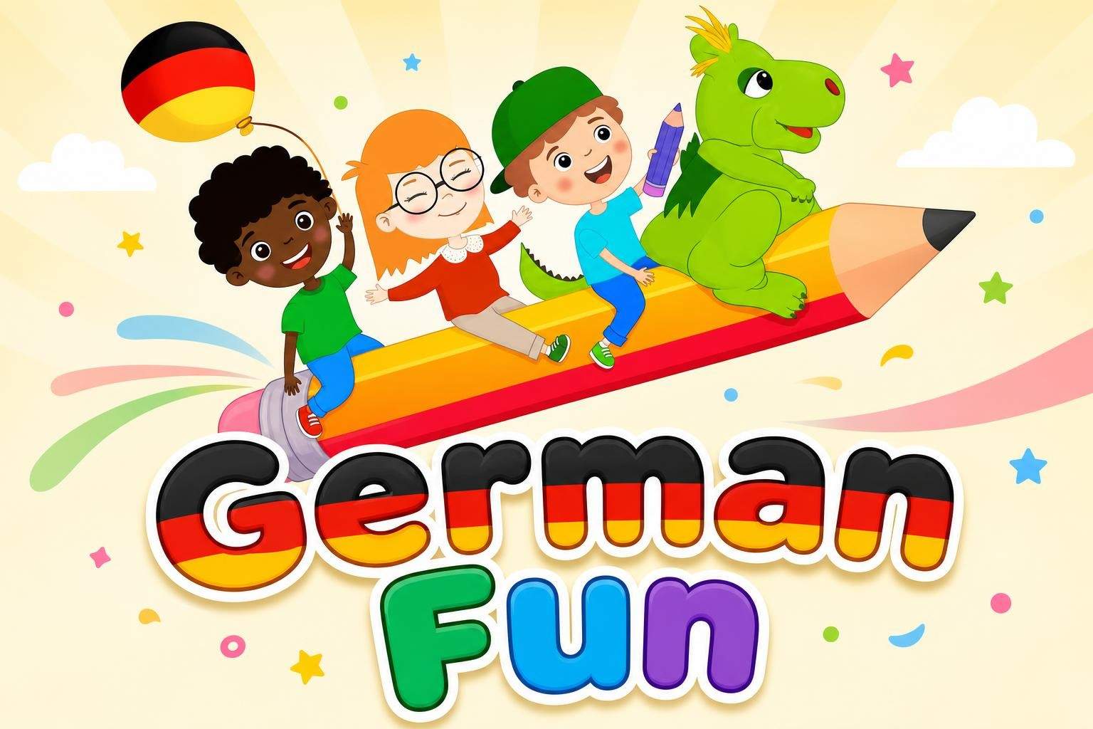 Introductory German with Fritz the Dragon