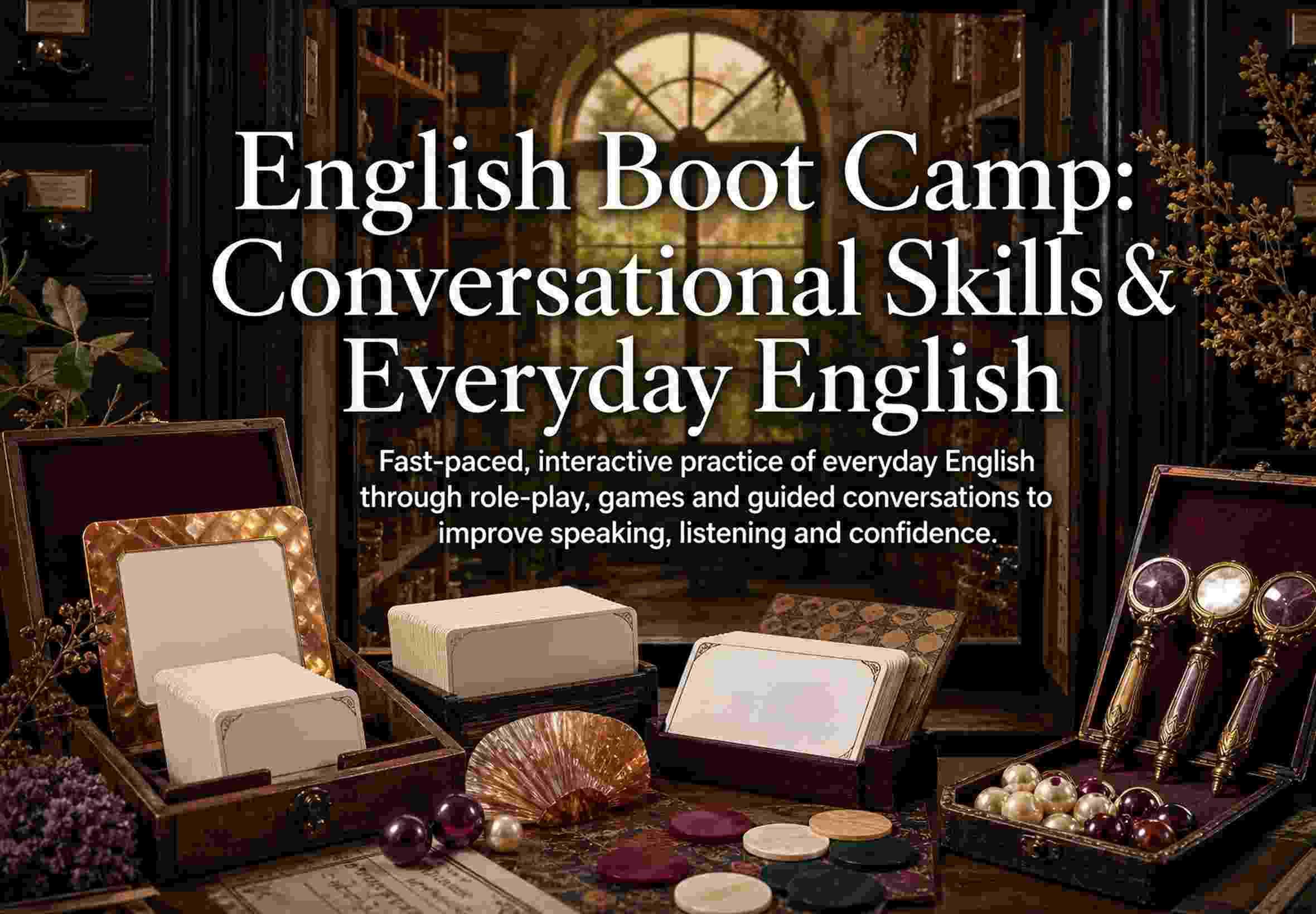 English Boot Camp: Conversational Skills & Everyday English