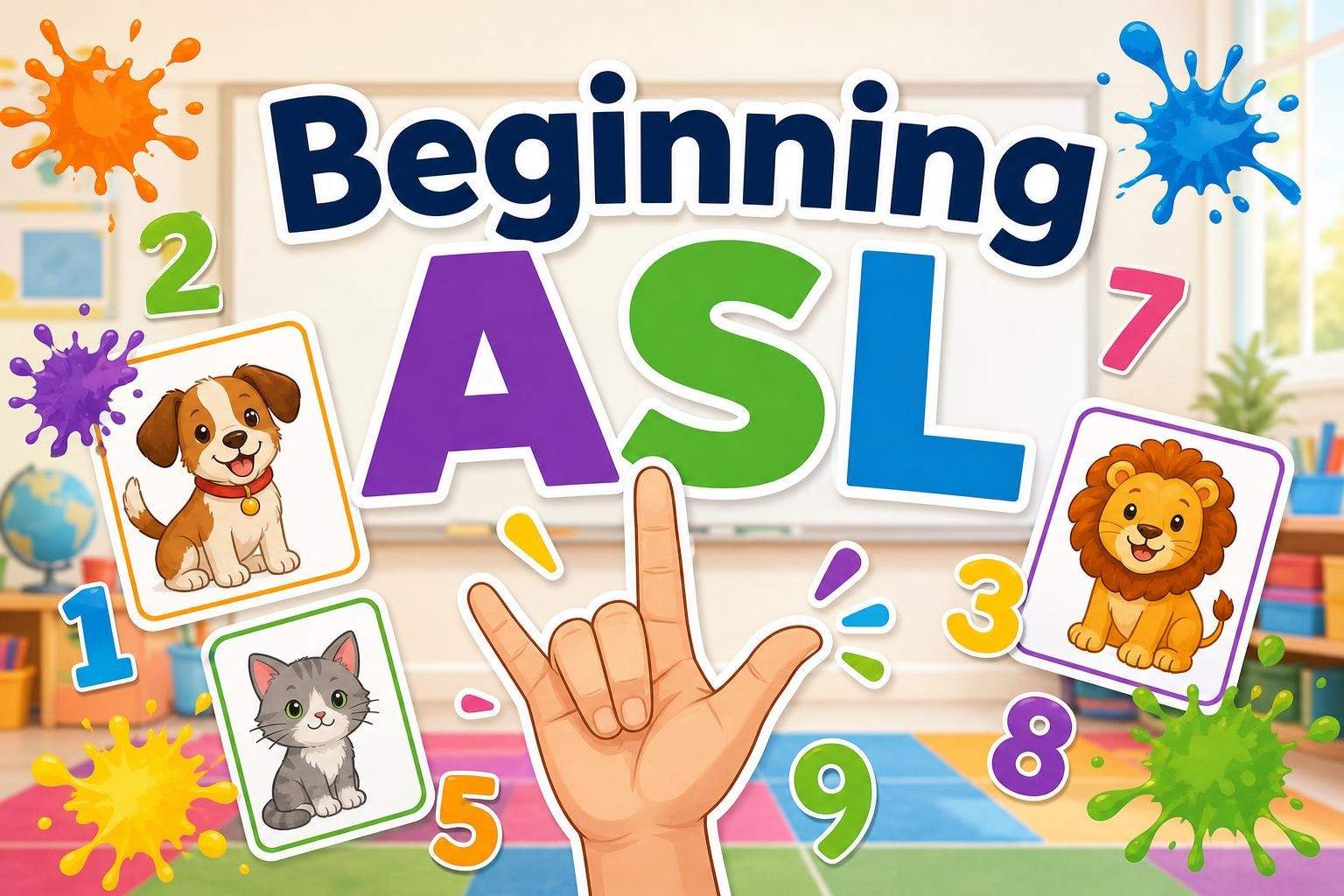 ASL Basics: Alphabet, Numbers and Everyday Vocabulary