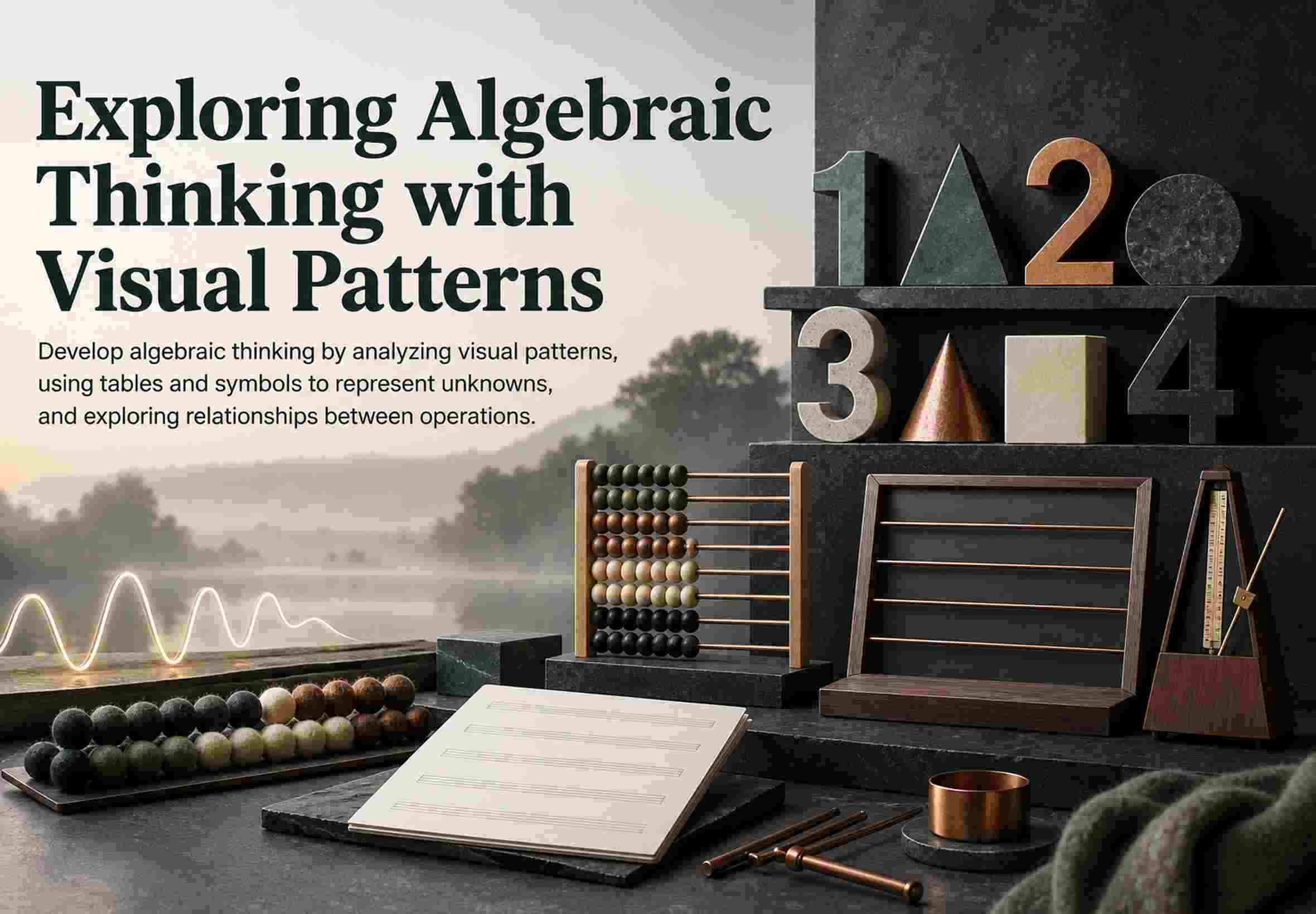 Exploring Algebraic Thinking with Visual Patterns