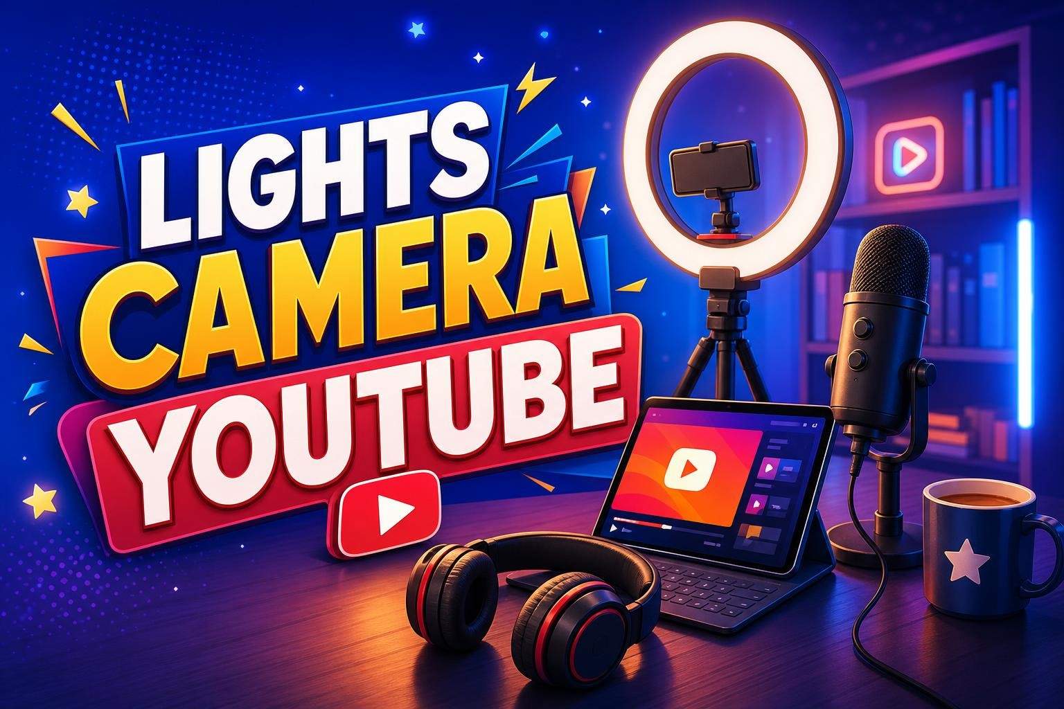 YouTube Creator Camp: Channel Planning, Recording & Thumbnails