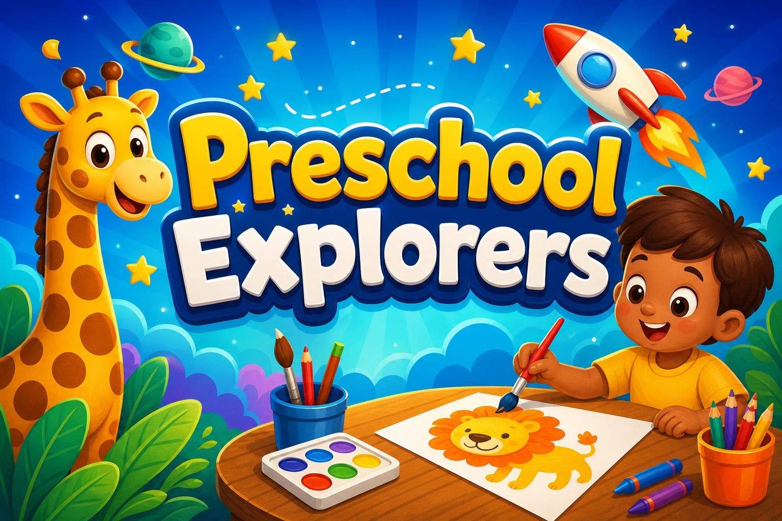 Preschool Explorers: Themed Crafts, Games, and Movement