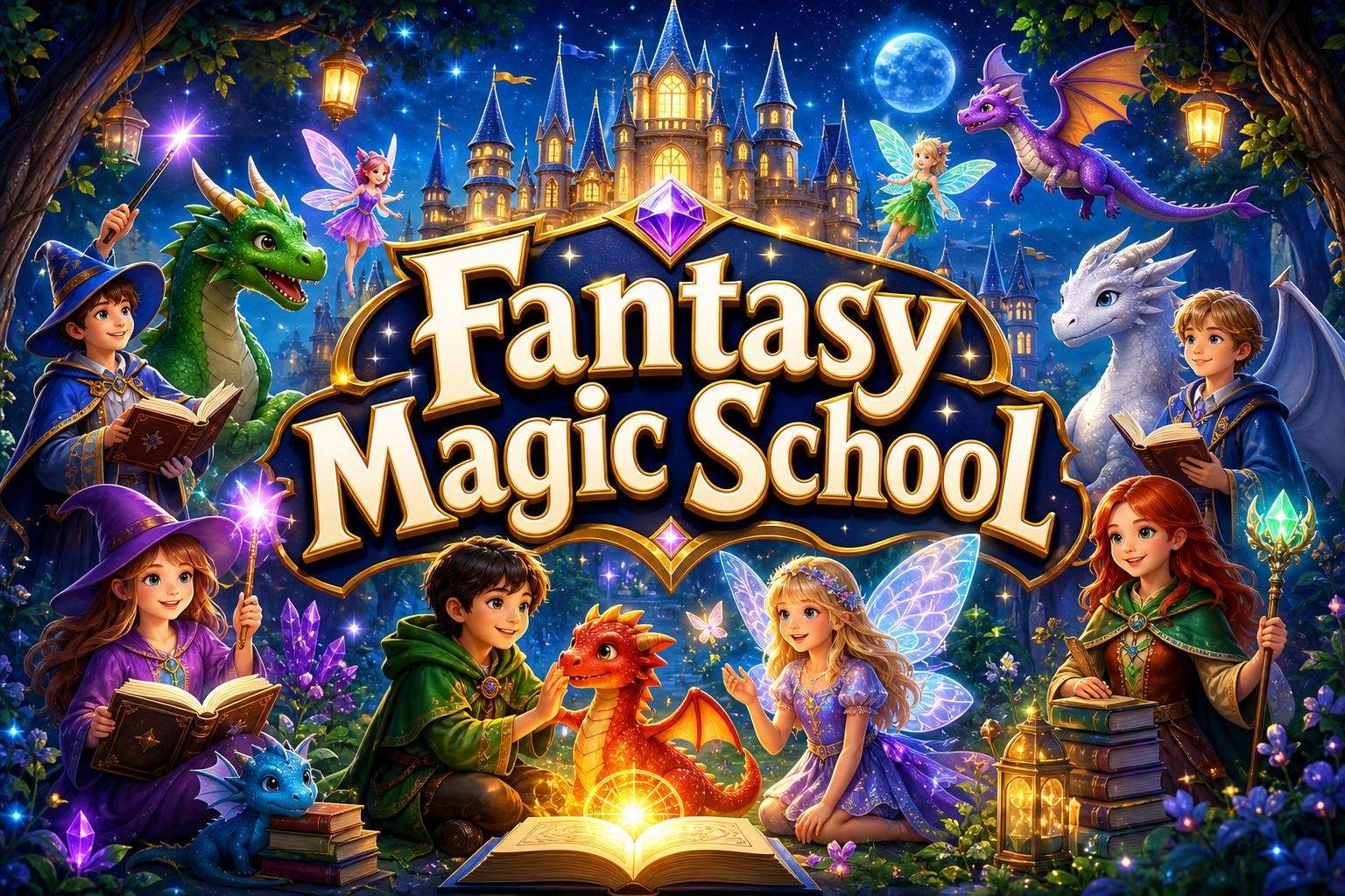 Enchanted Creatures Academy: Stories of Mythical Creatures