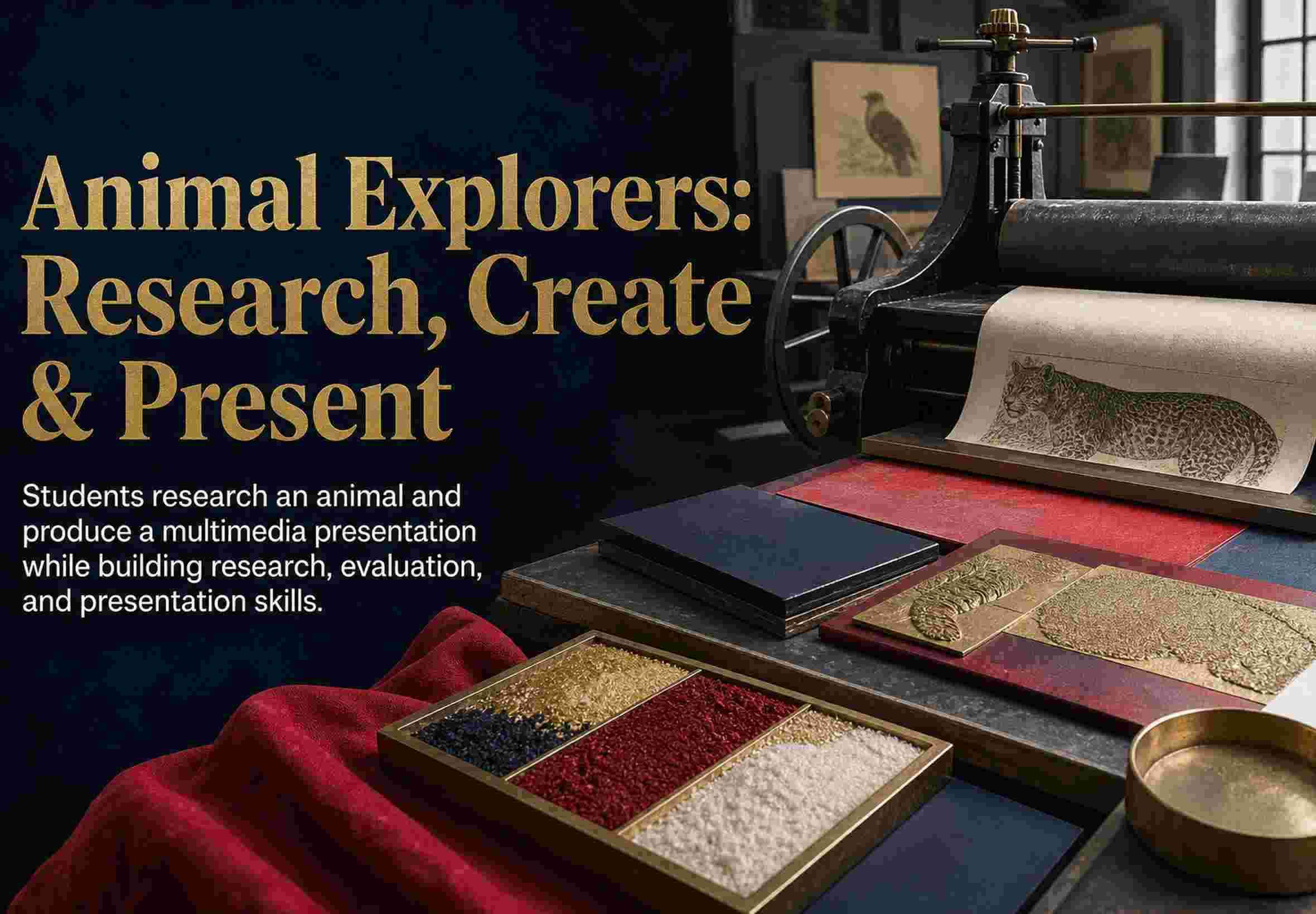 Animal Explorers: Research, Create & Present