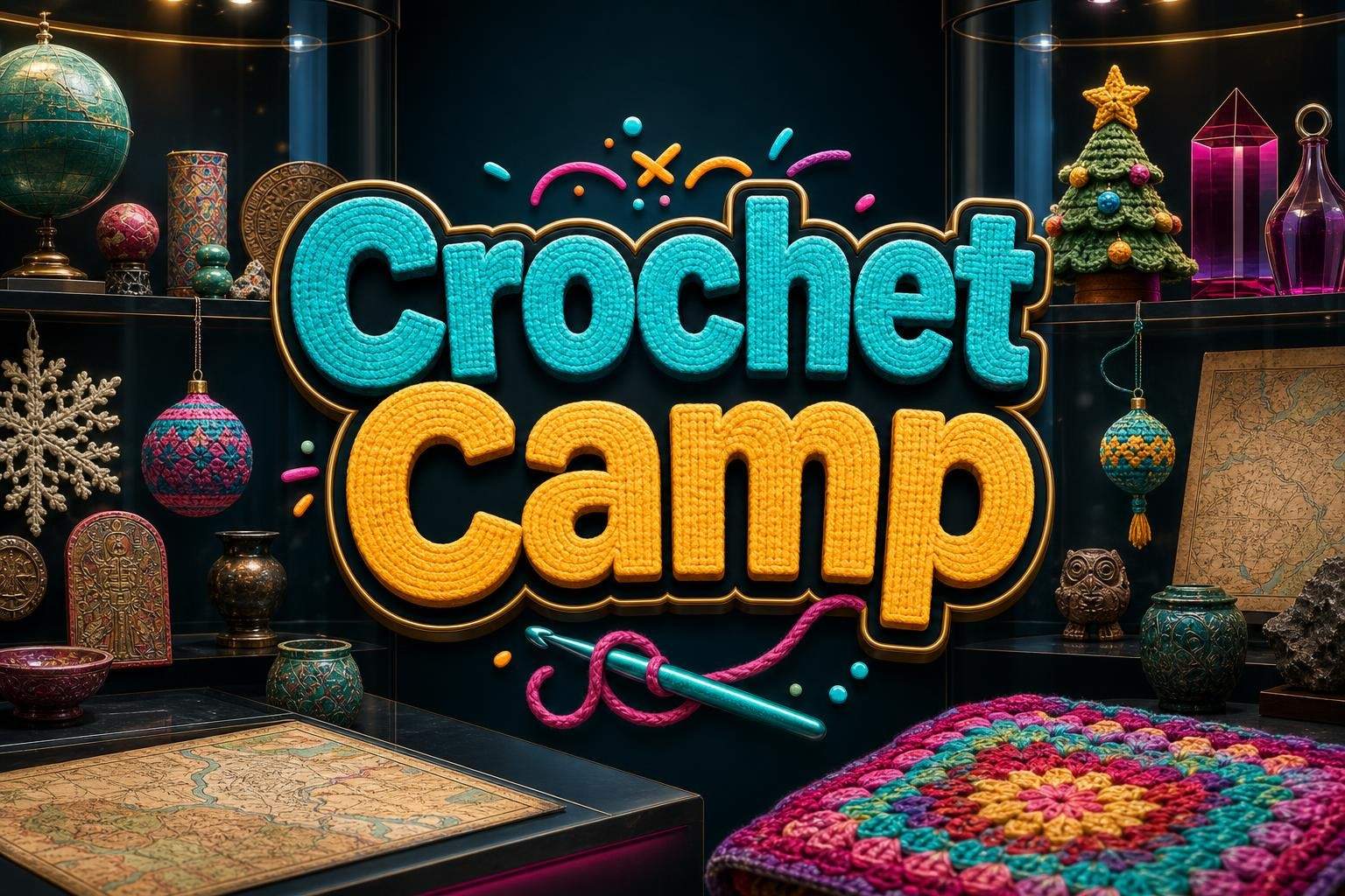 Crochet Camp: Holiday Ornaments (Intermediate)
