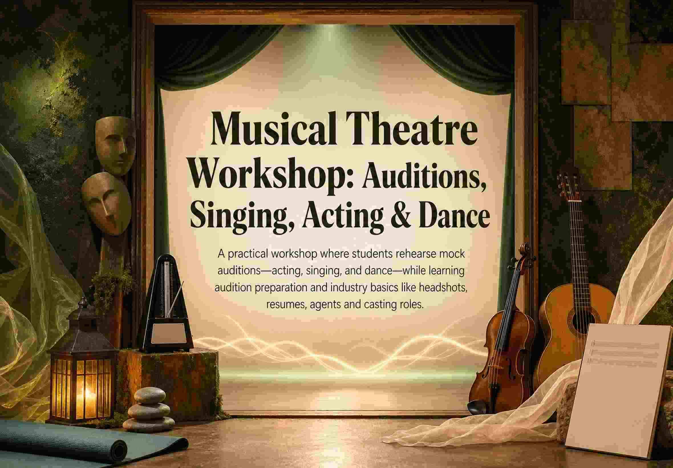 Musical Theatre Workshop: Auditions, Singing, Acting & Dance