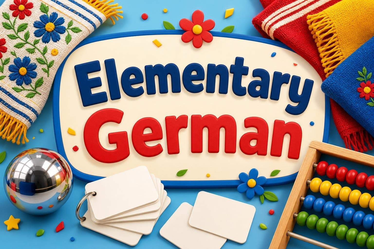 Elementary German: Basic Words, Phrases and Culture