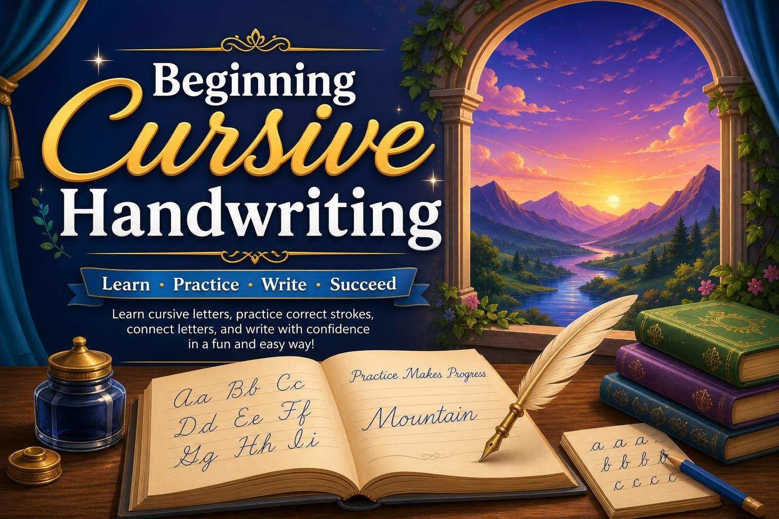 Beginning Cursive Handwriting