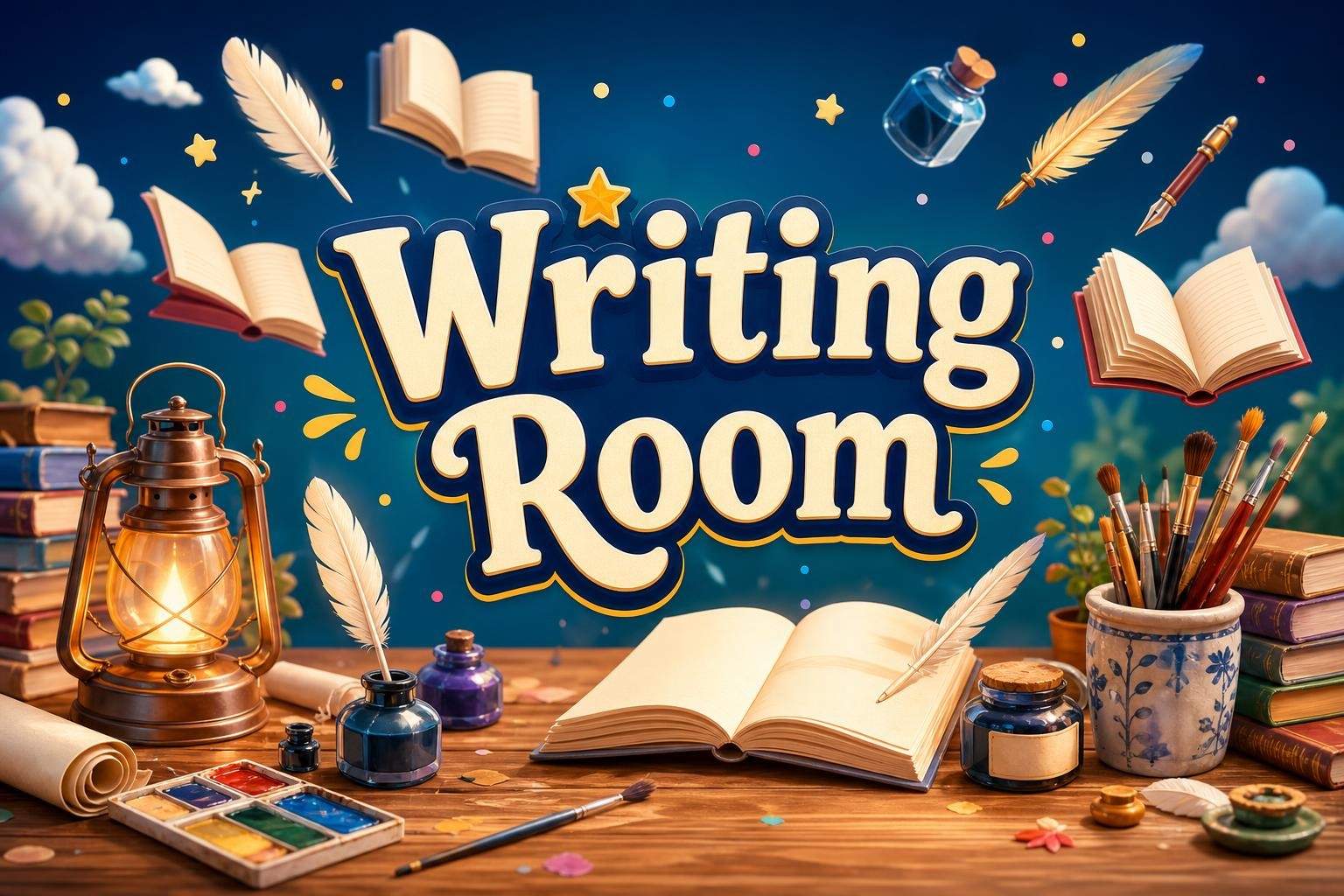 Writing Room: Grammar, Creative Writing, Summaries & Poetry