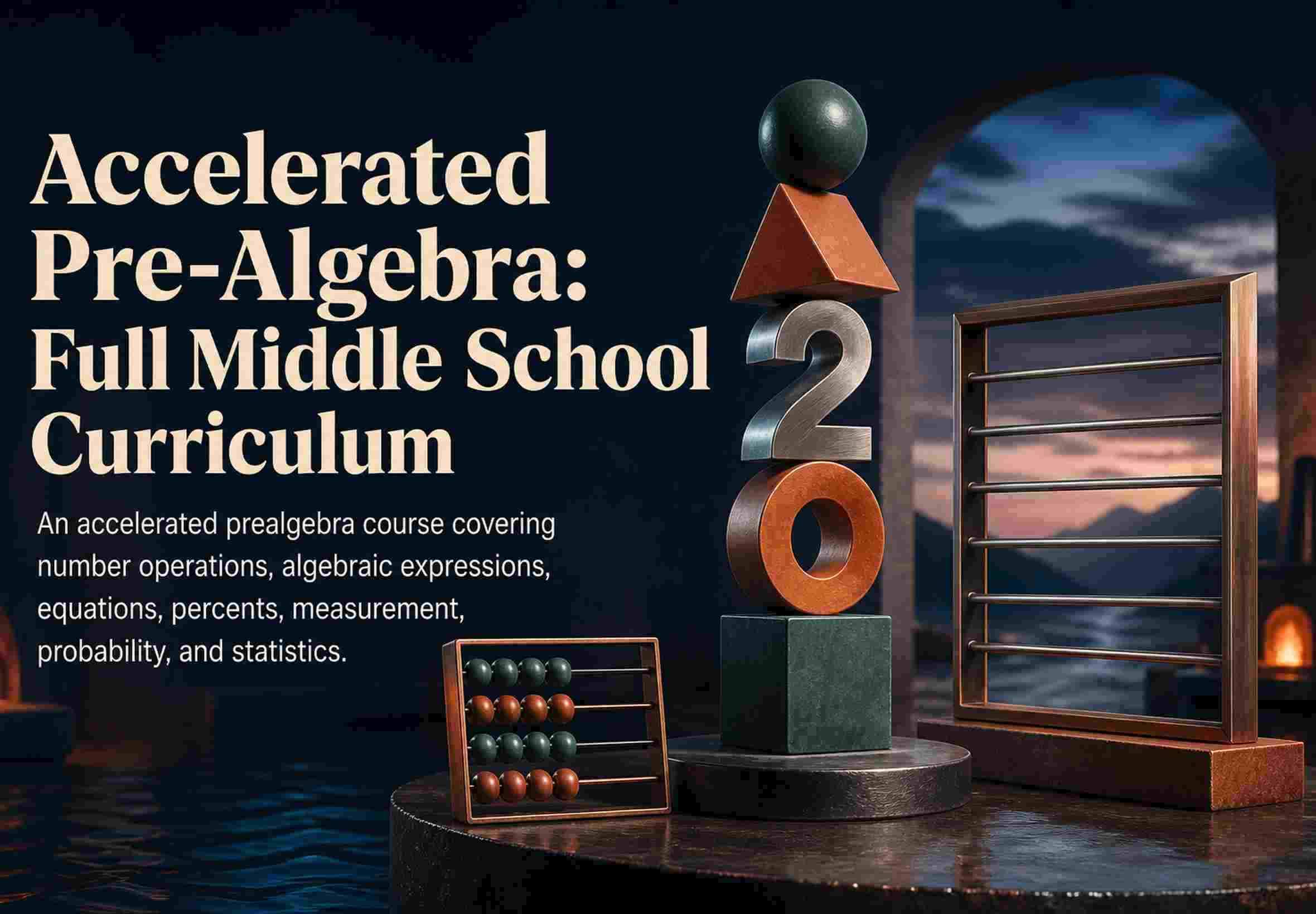 Accelerated Pre-Algebra: Full Middle School Curriculum