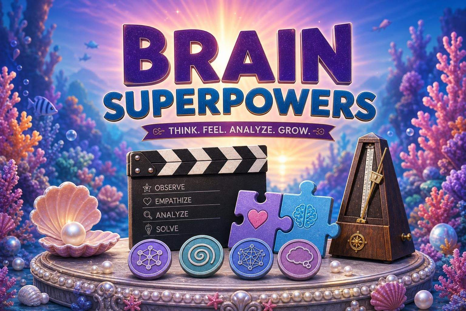 Brain Superpowers: Movie Heroines for Thinking, Empathy & Analysis
