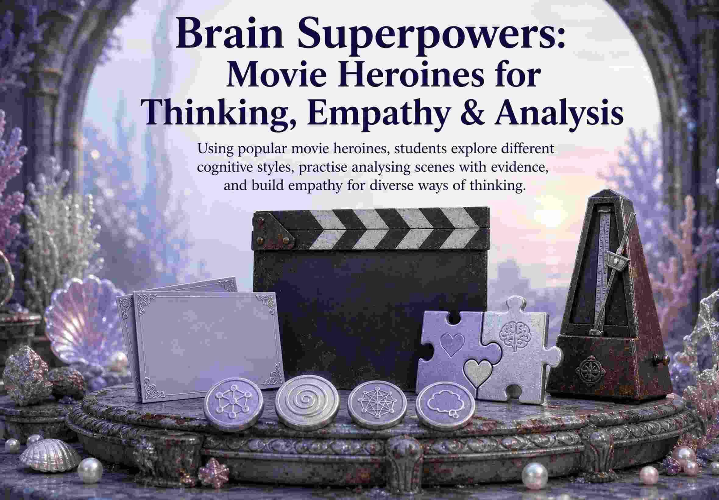 Brain Superpowers: Movie Heroines for Thinking, Empathy & Analysis
