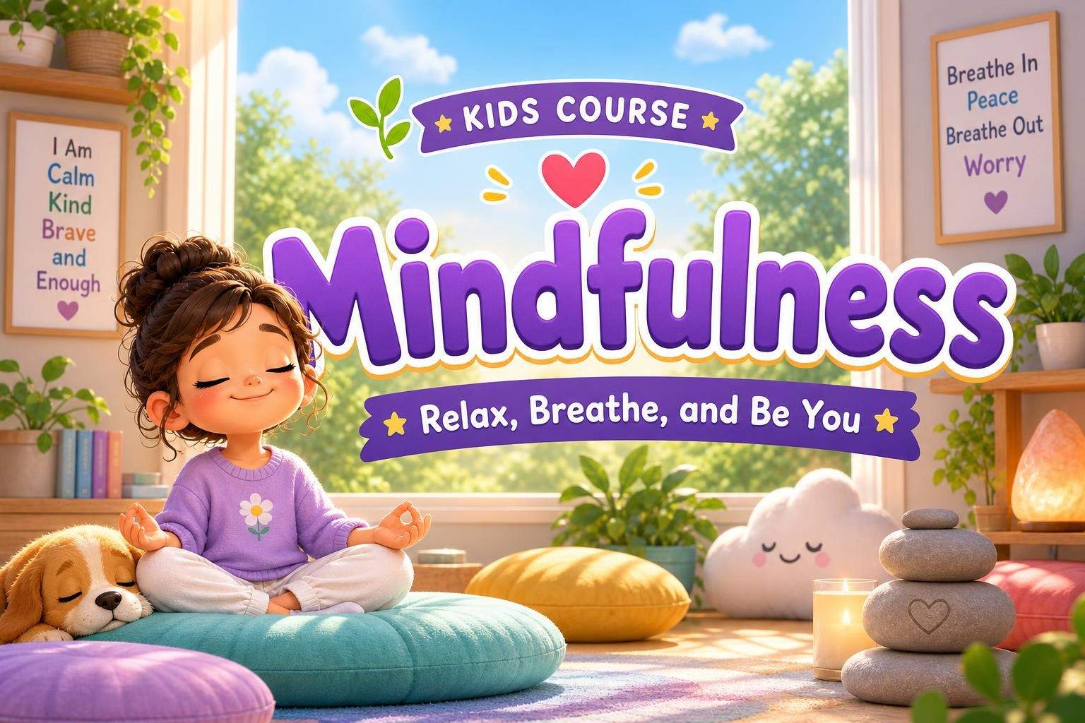 Short Guided Relaxation and Mindfulness for Kids