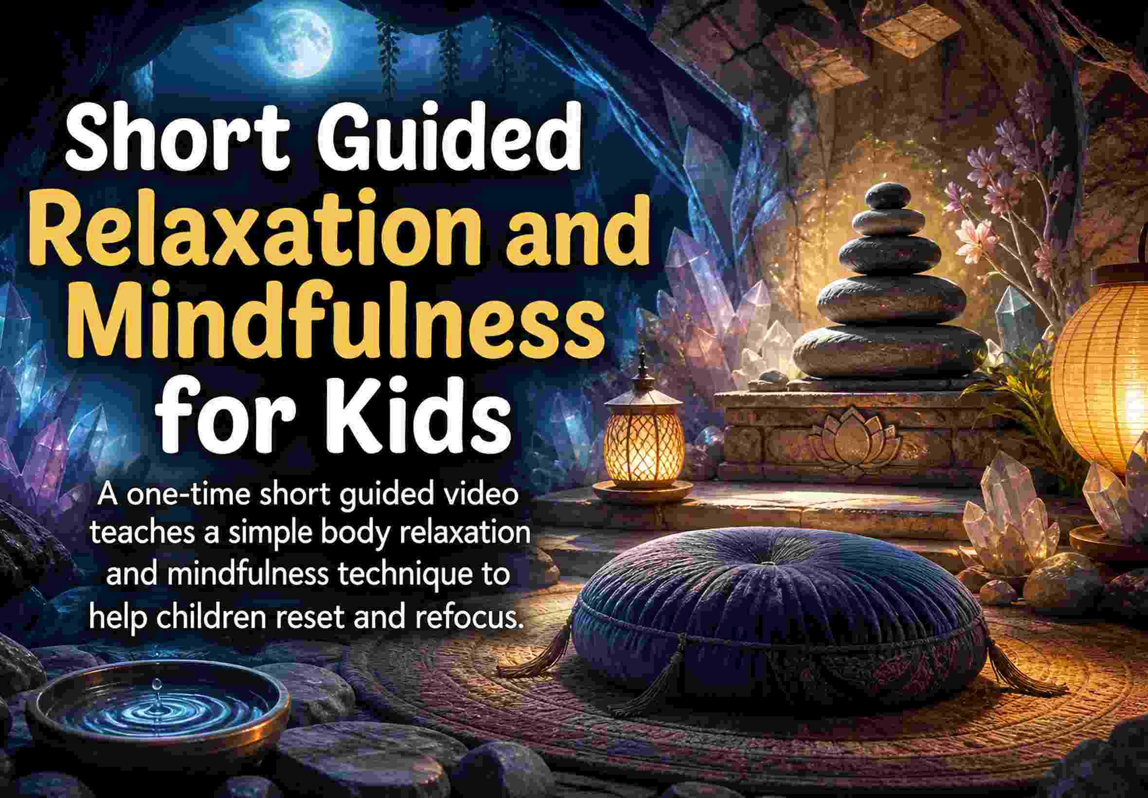 Short Guided Relaxation and Mindfulness for Kids