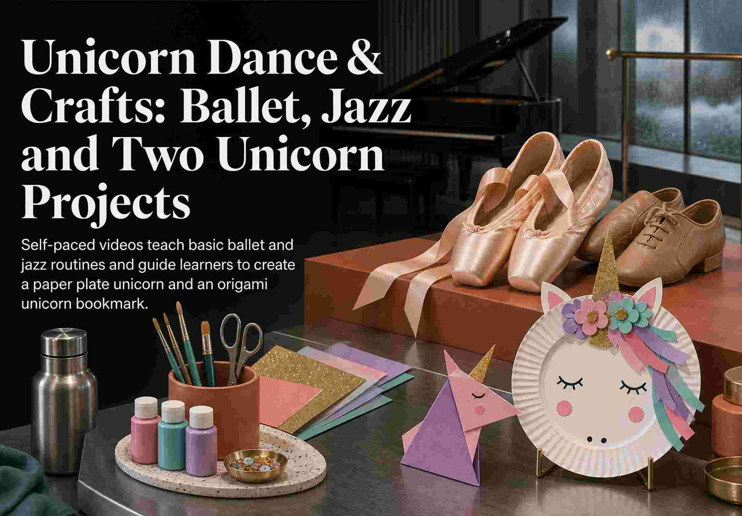 Unicorn Dance & Crafts: Ballet, Jazz and Two Unicorn Projects