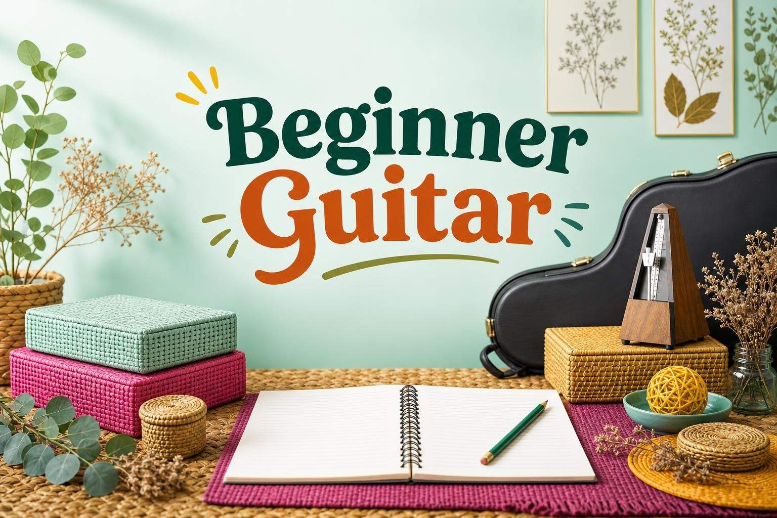 Beginner Guitar: Performance, Technique, and Songplay