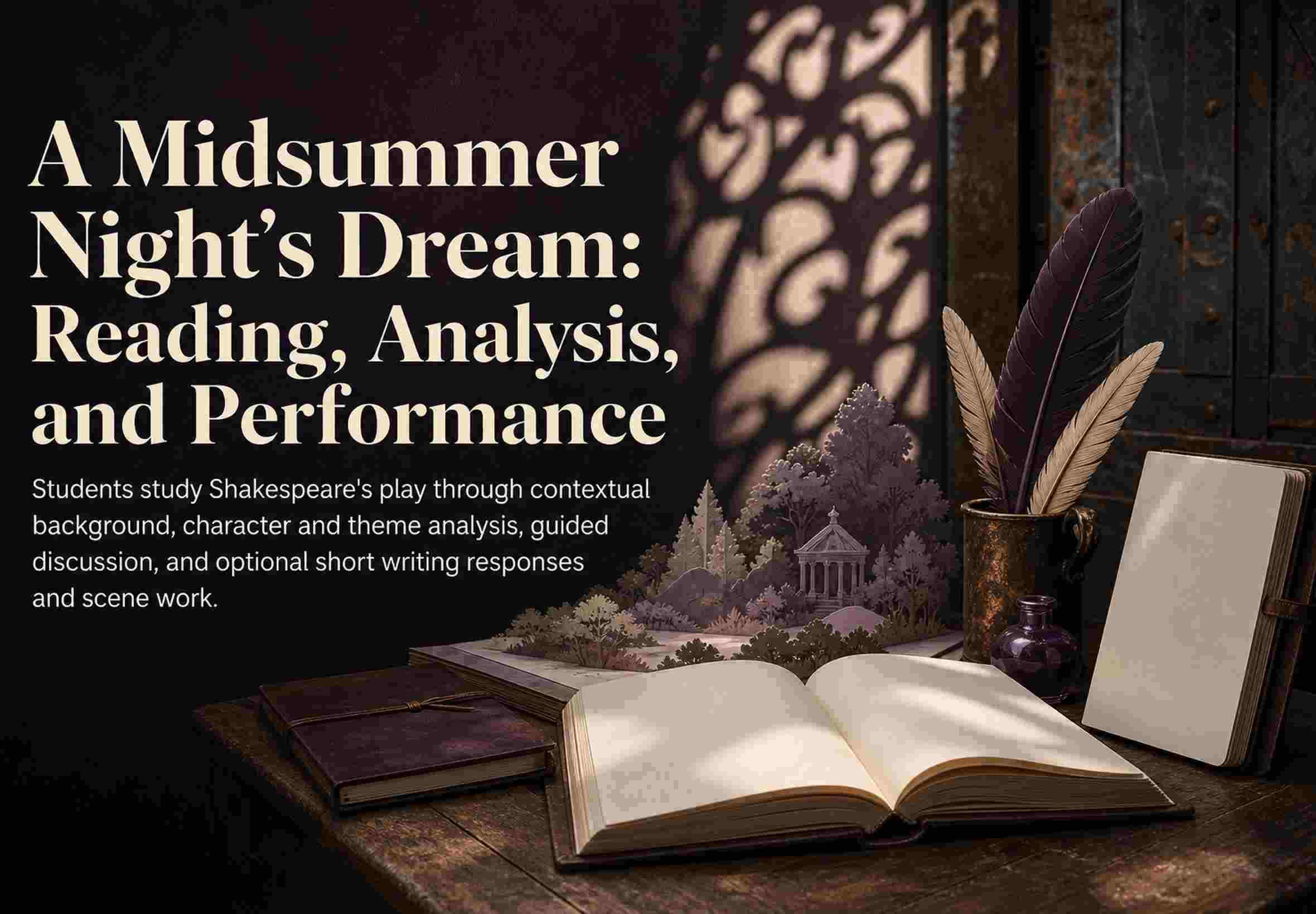 A Midsummer Night’s Dream: Reading, Analysis, and Performance