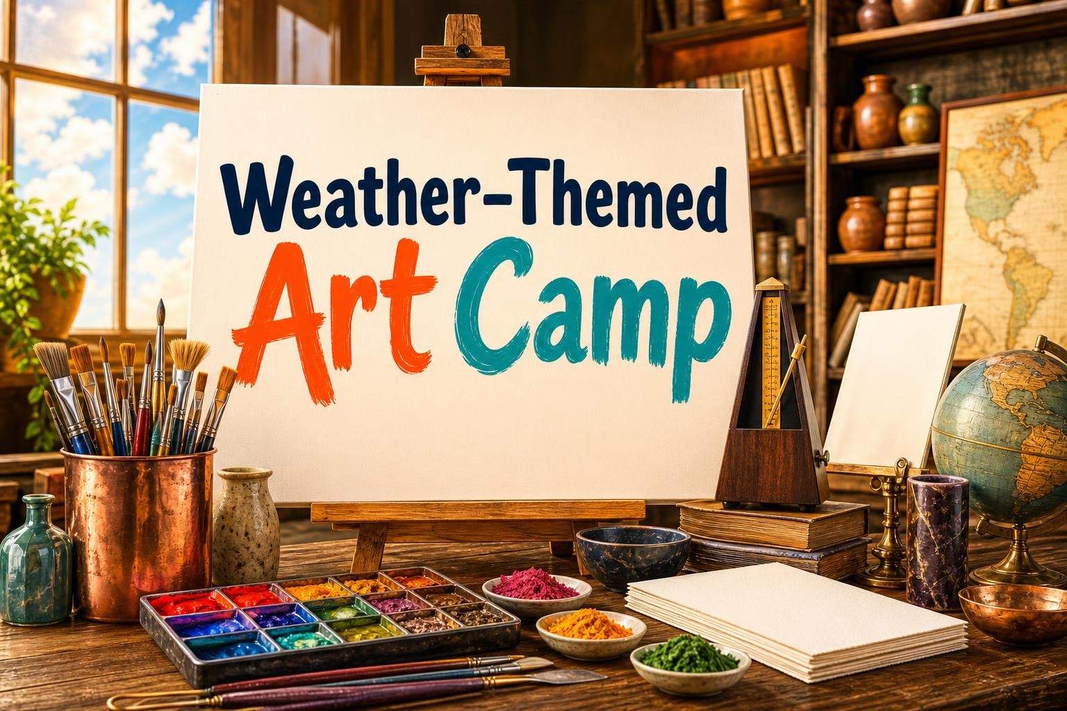 Weather-Themed Kids Art Camp (5-Day)