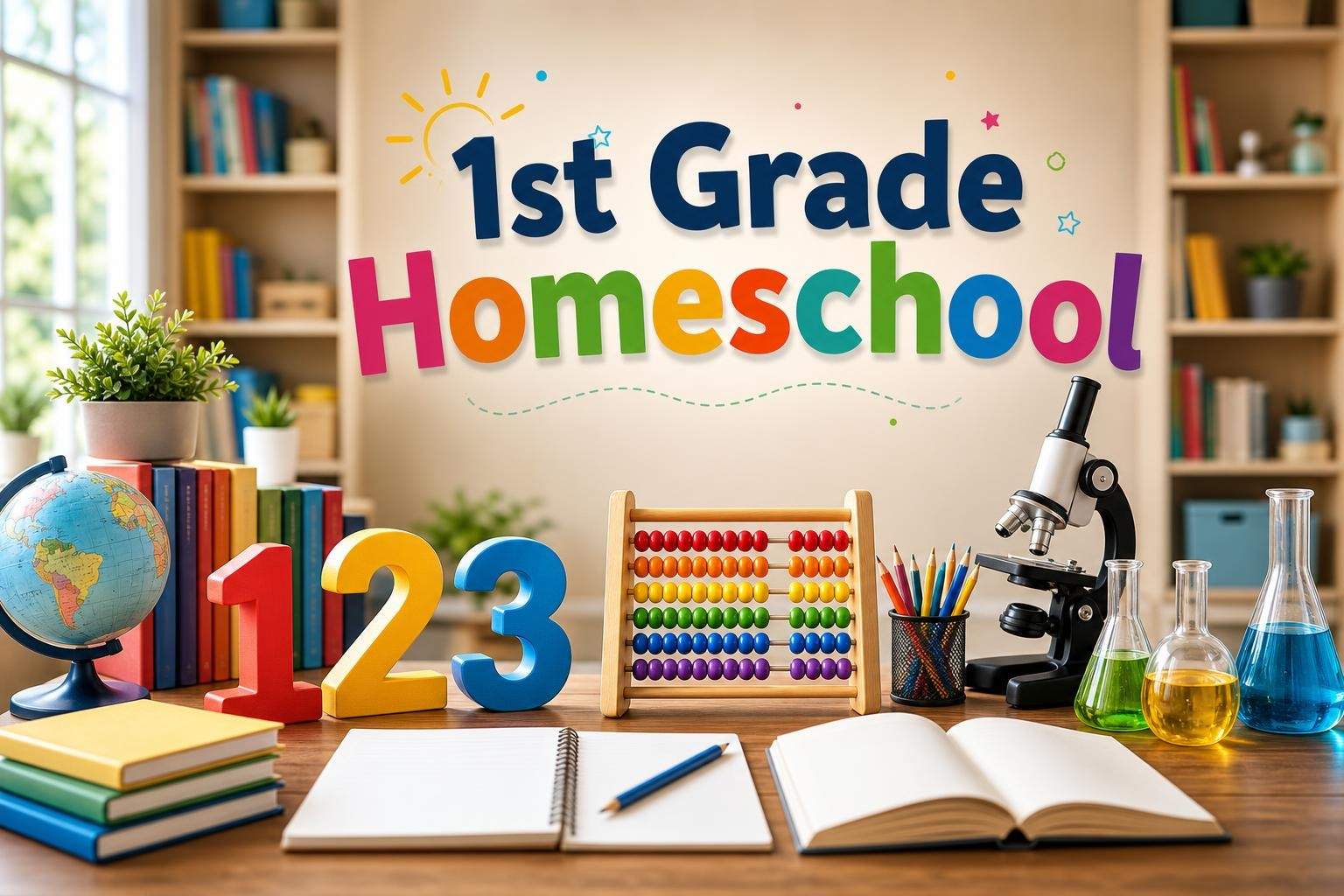 1st Grade Homeschool Class — Full Year