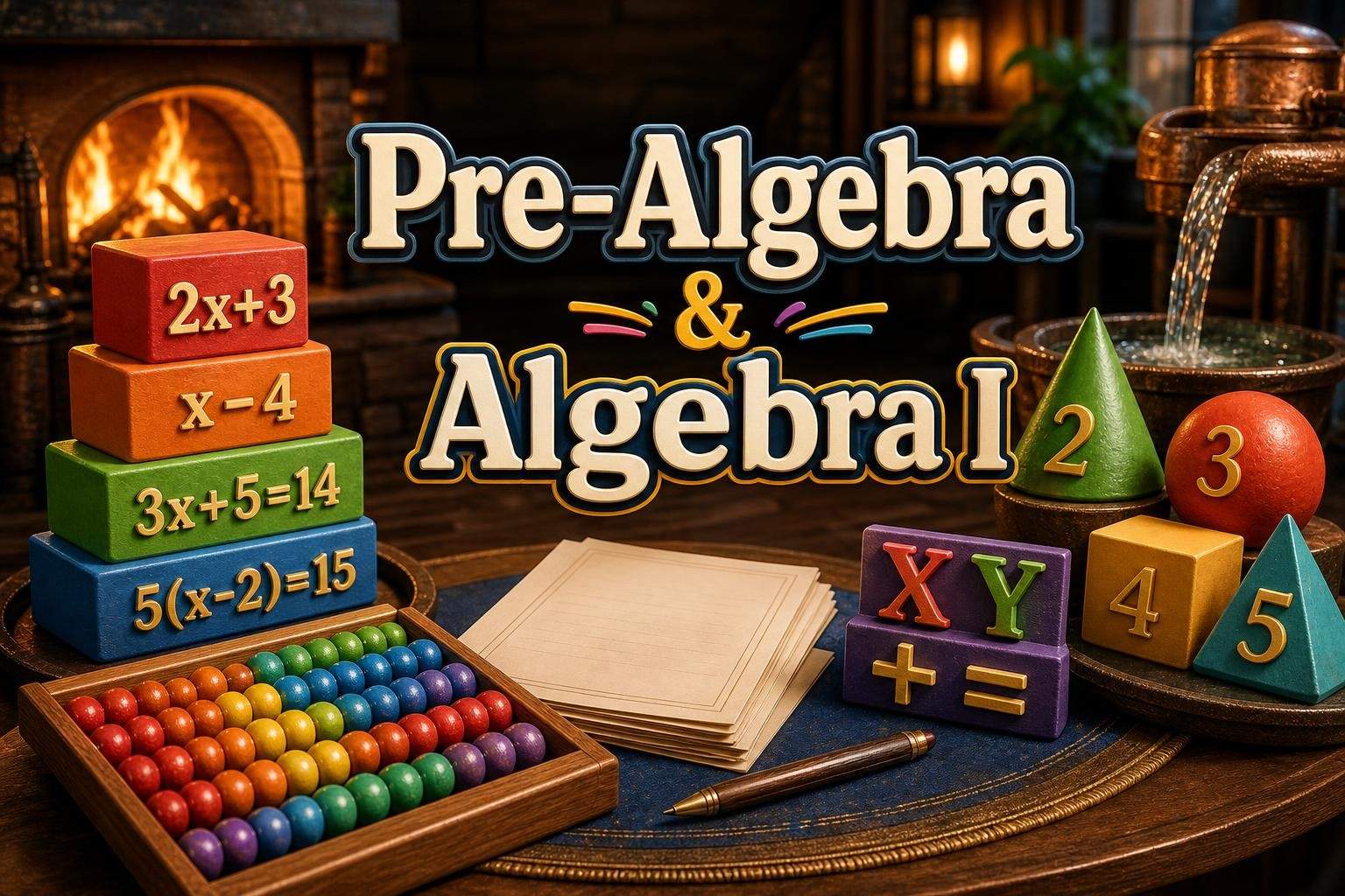 Pre-Algebra & Algebra I One-on-One Tutoring