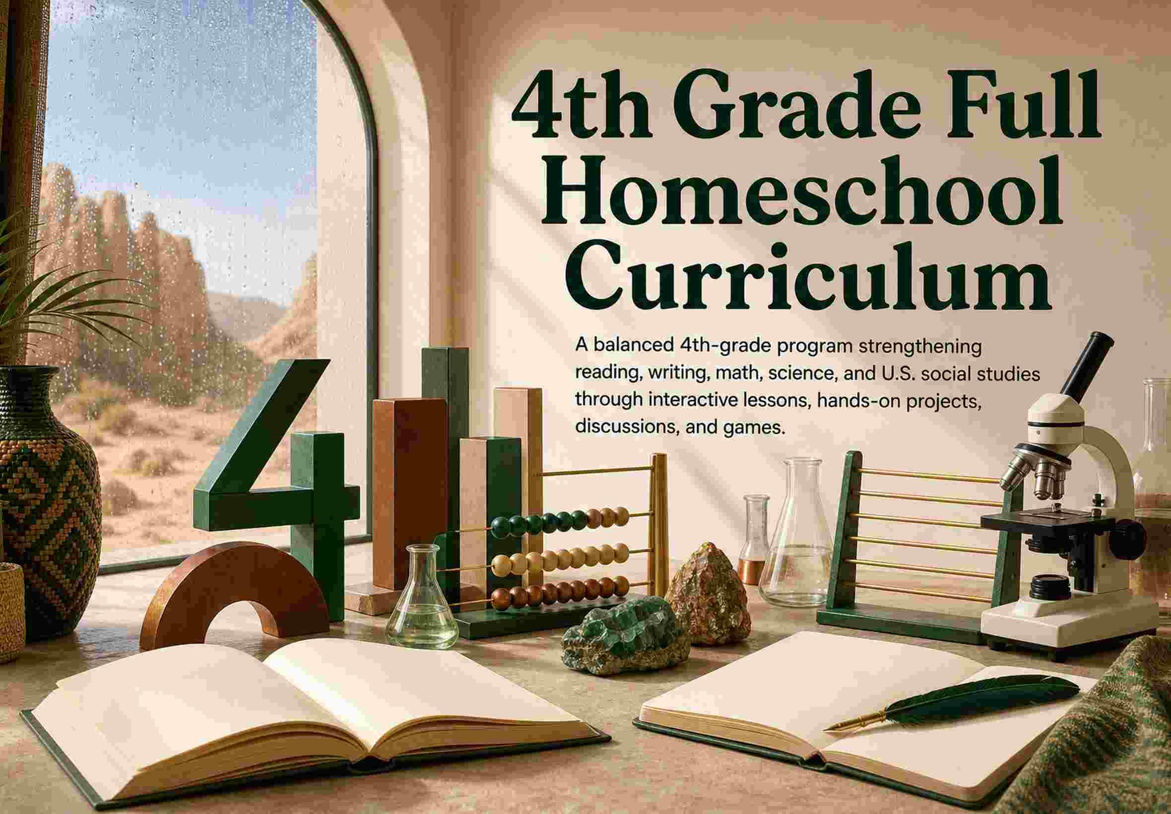 4th Grade Full Homeschool Curriculum