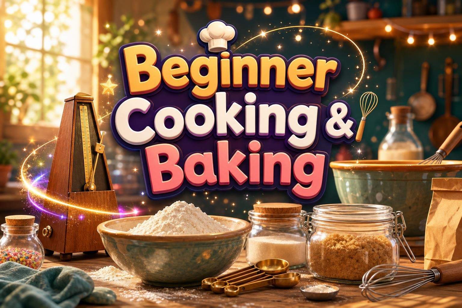 Beginner Cooking & Baking: DIY Mixes, Sauces, Butters, Dressings (Younger Learners)