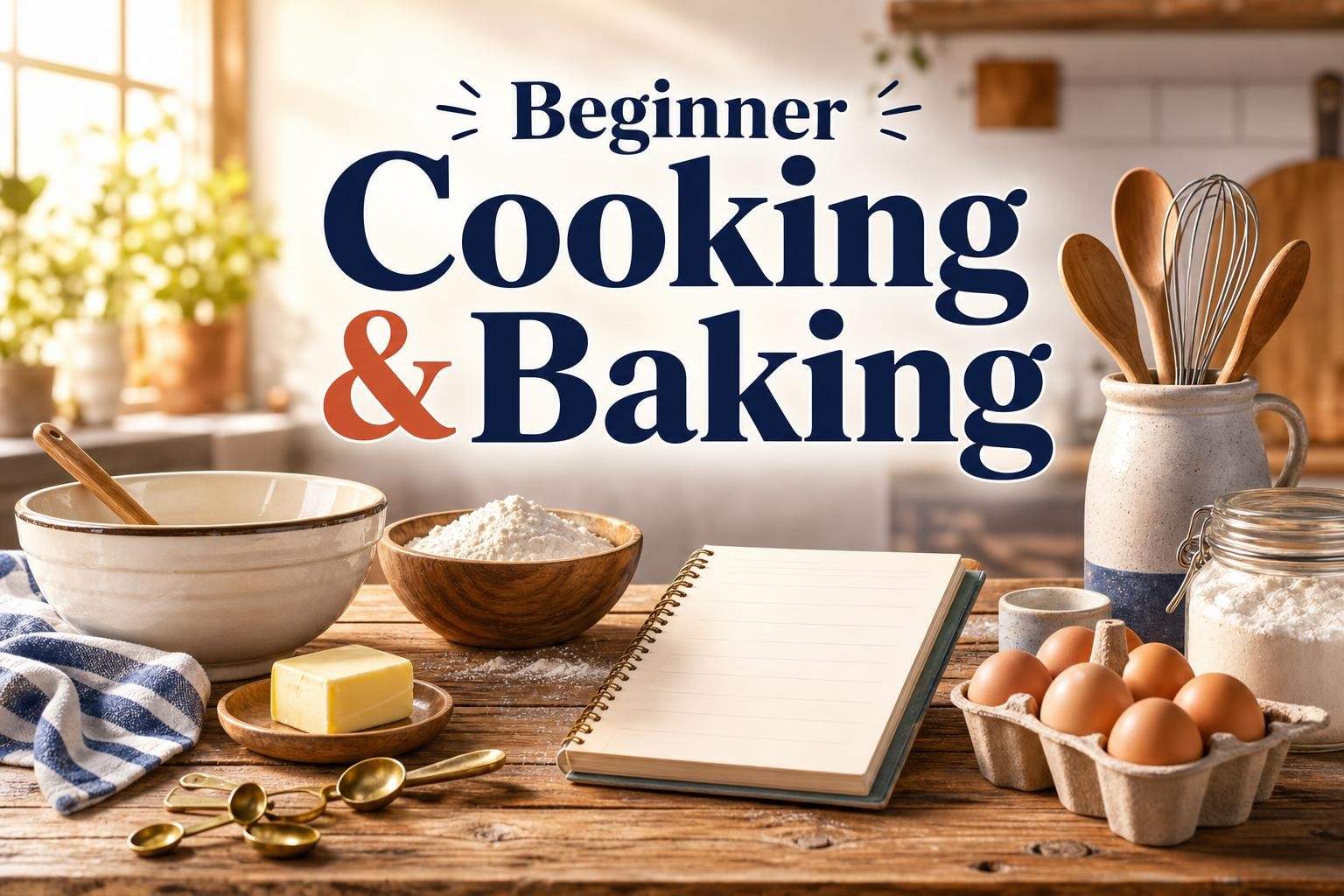 Beginner Cooking & Baking: DIY Mixes, Sauces, Butters, Dressings