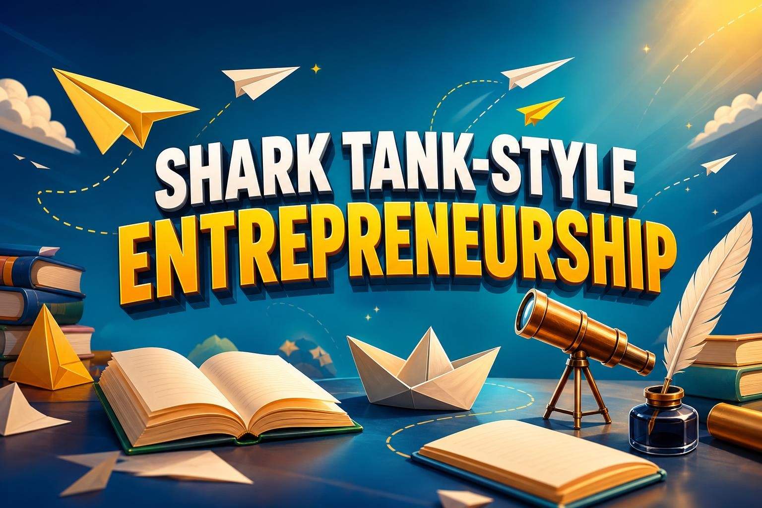Shark Tank‑Style Entrepreneurship and Economics